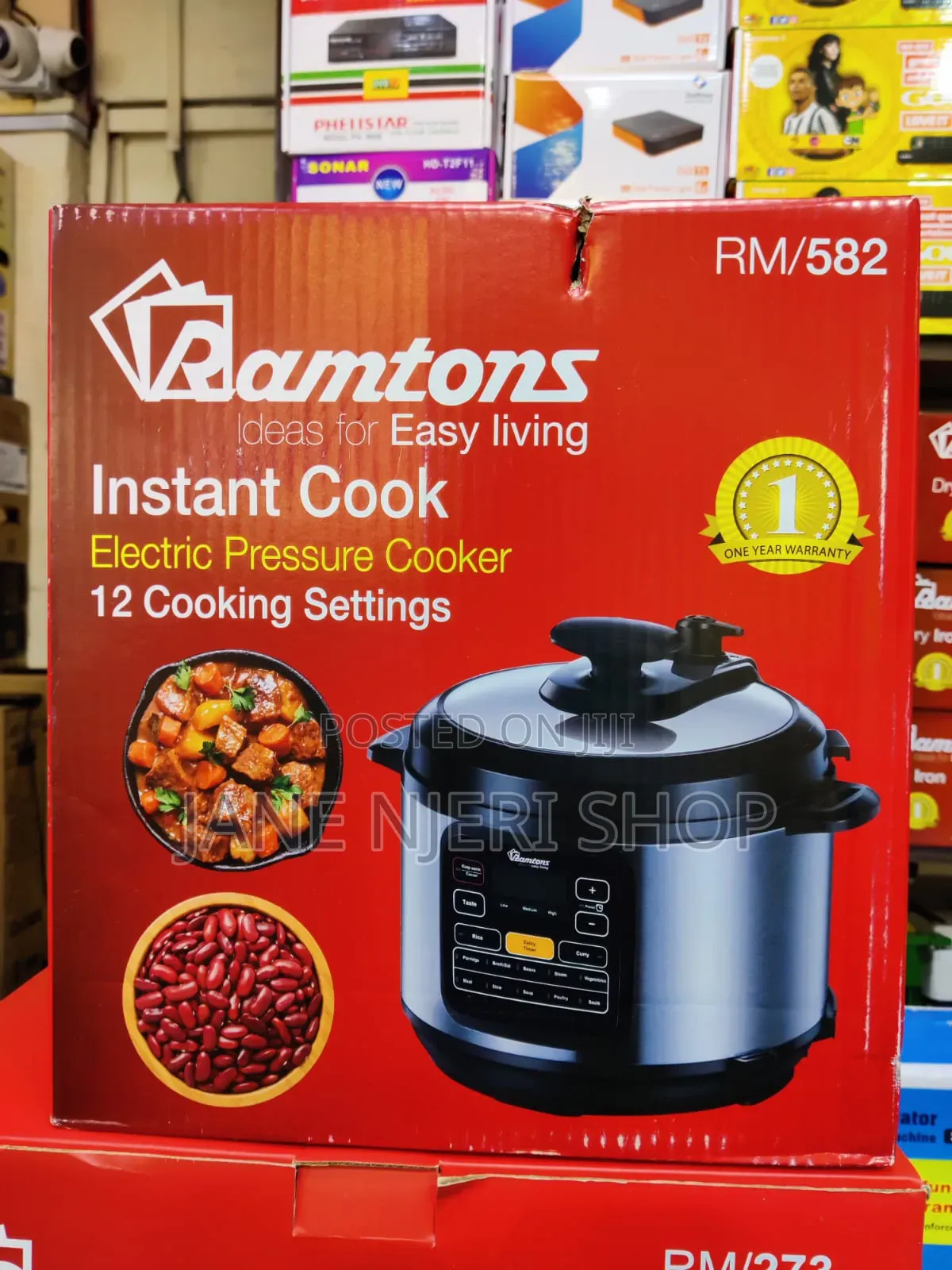 Ramtons Instant Electric Pressure Cooker