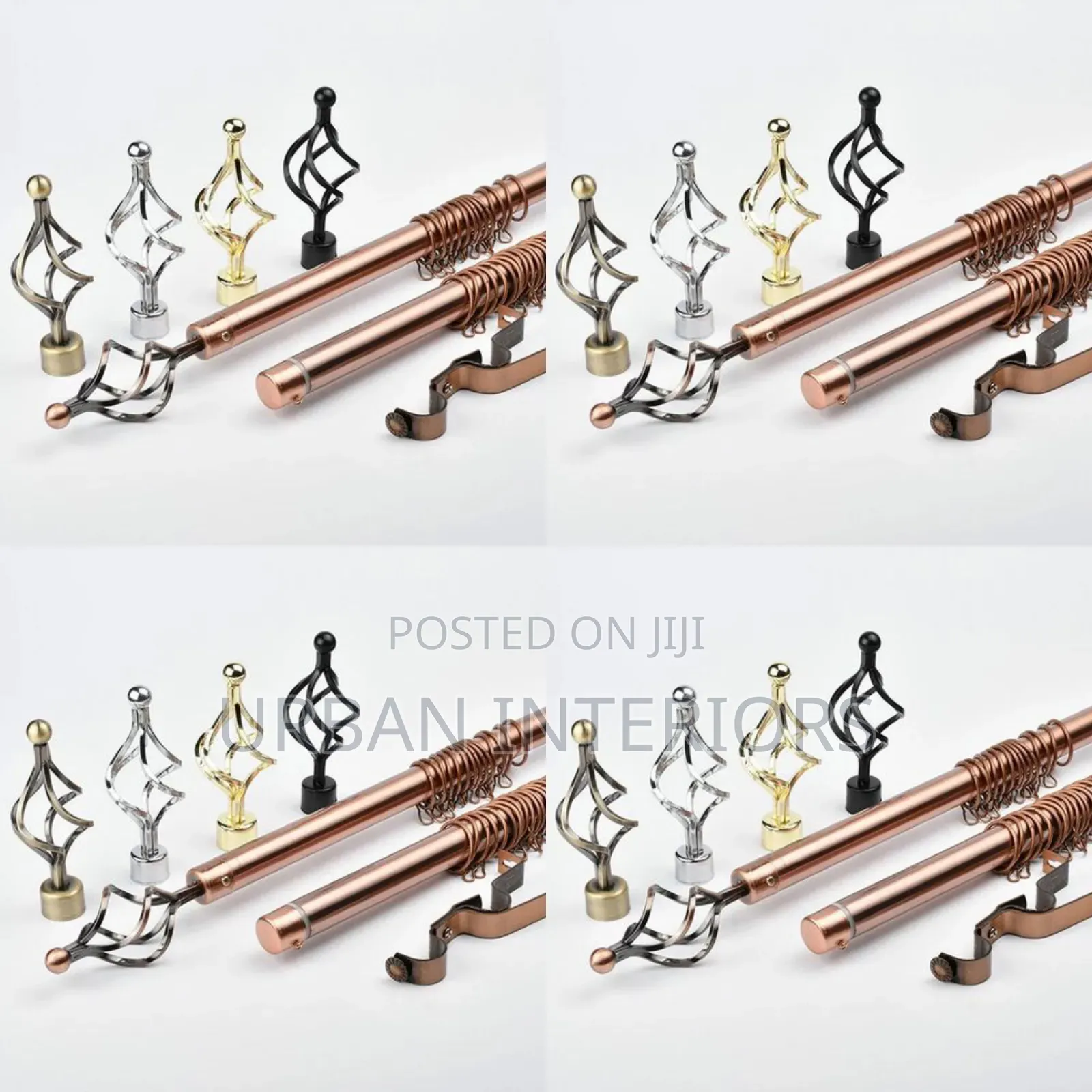 Curtain Rods.Affordable Complete Set of Rods.