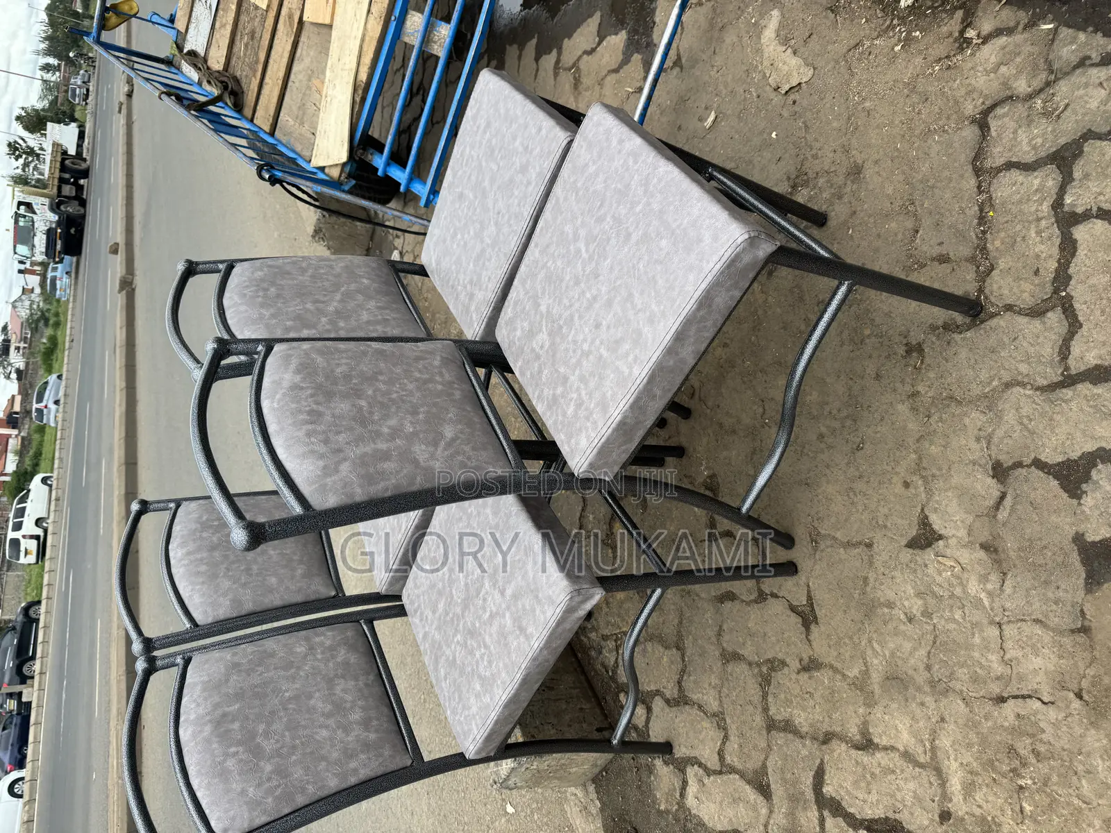 Silver Coated Restaurant And Bar Chairs