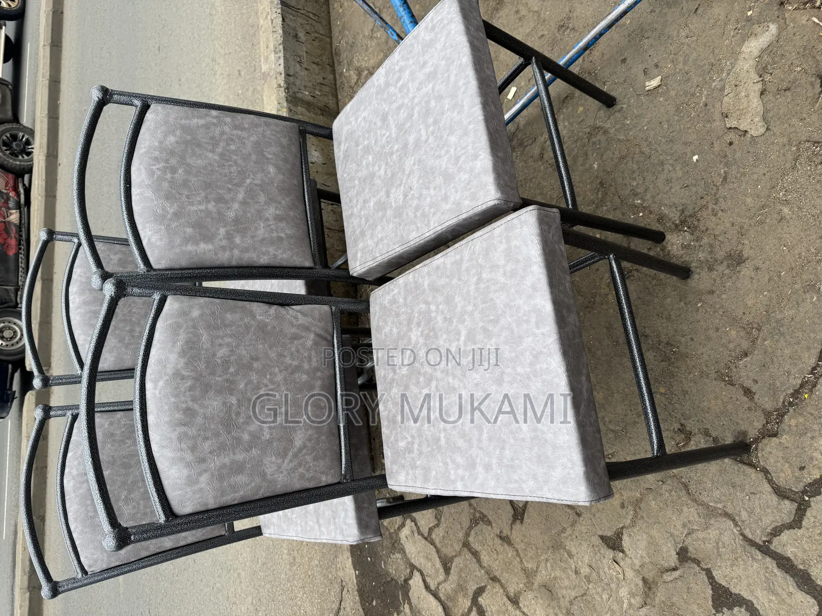 Silver Coated Restaurant And Bar Chairs