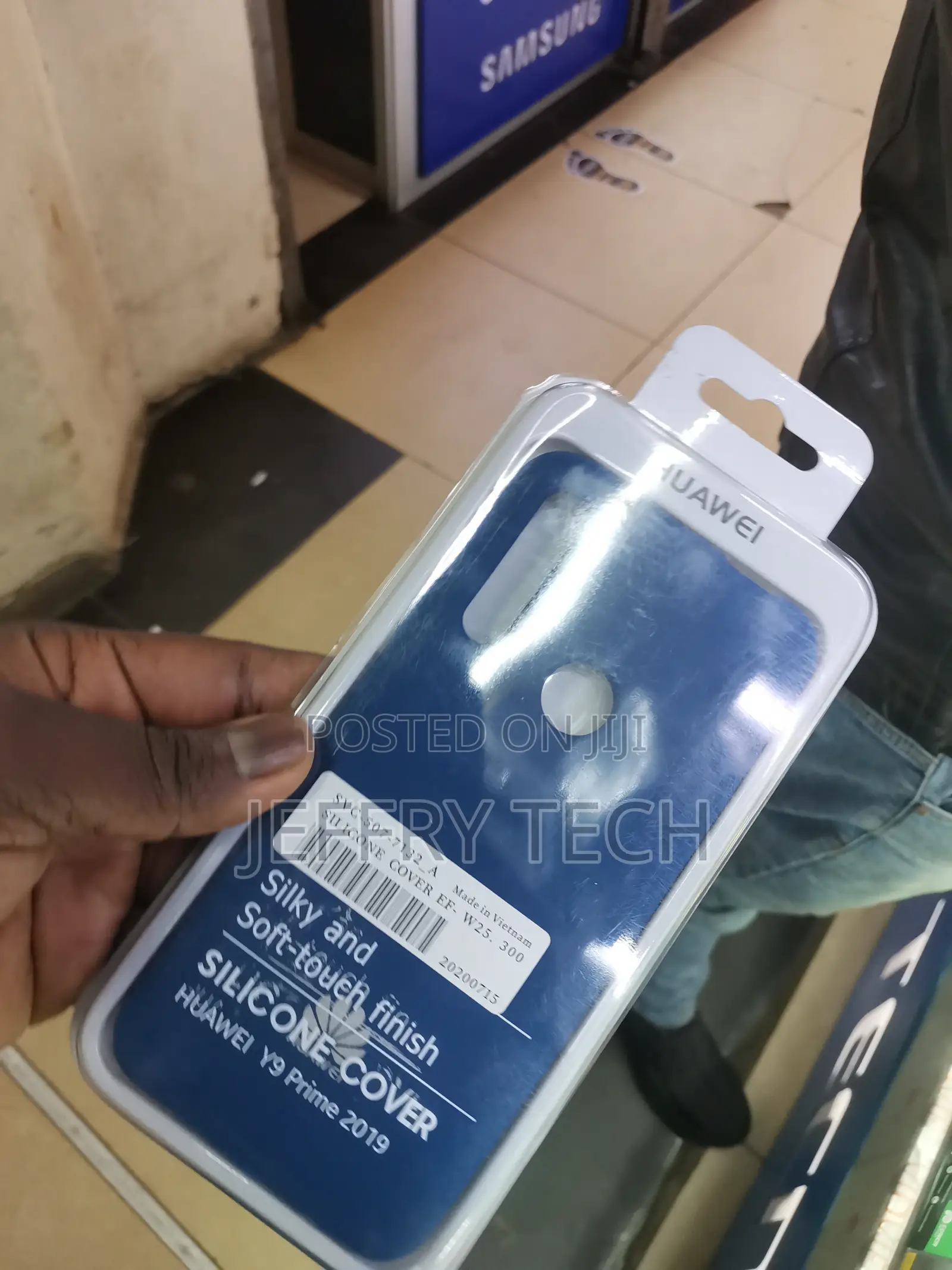 Ucuc for Huawei Y9 Prime 2019 Case Ultra Thin-Blue Original