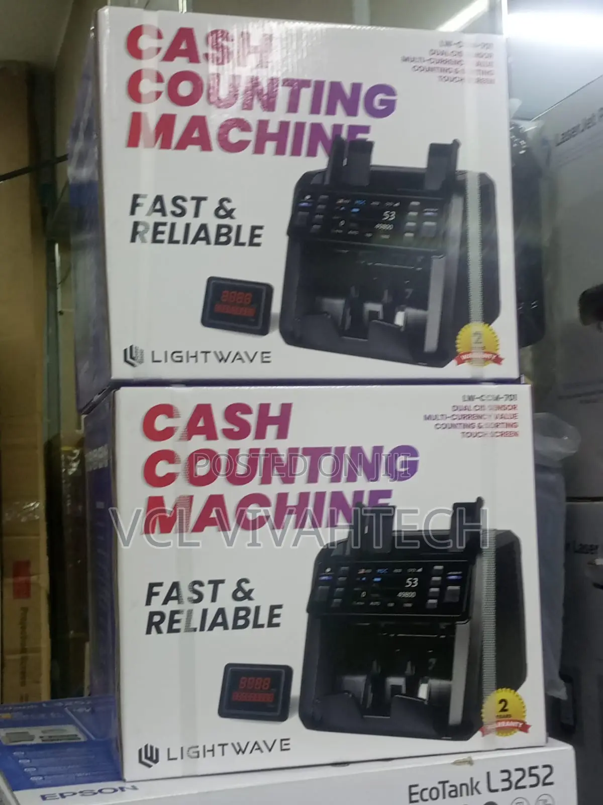 Lightwave CCM-701 Multi Currency Money Counter