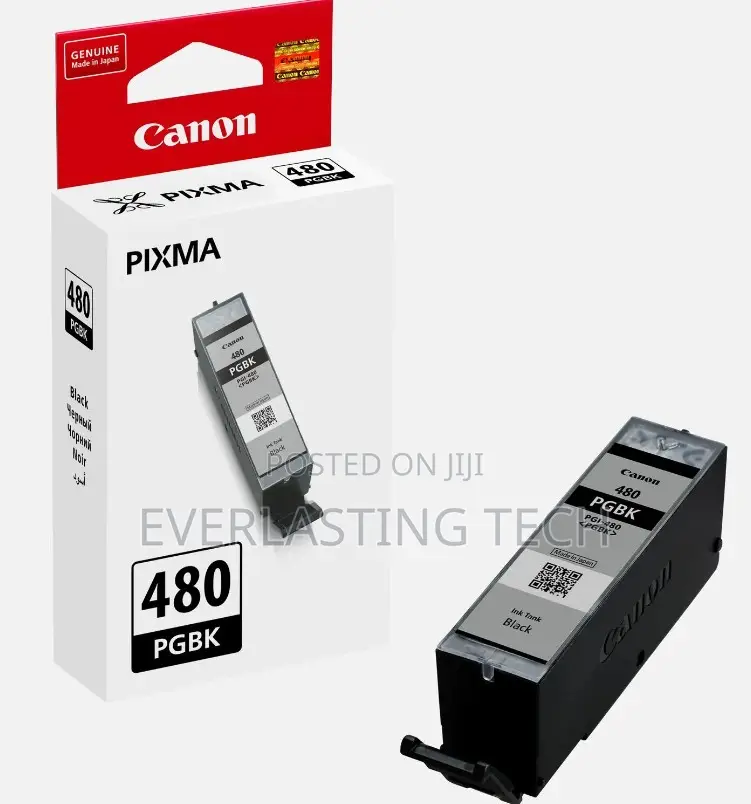 Canon Pgi-480bk 11.2ml Pigment Black Ink Cartridge