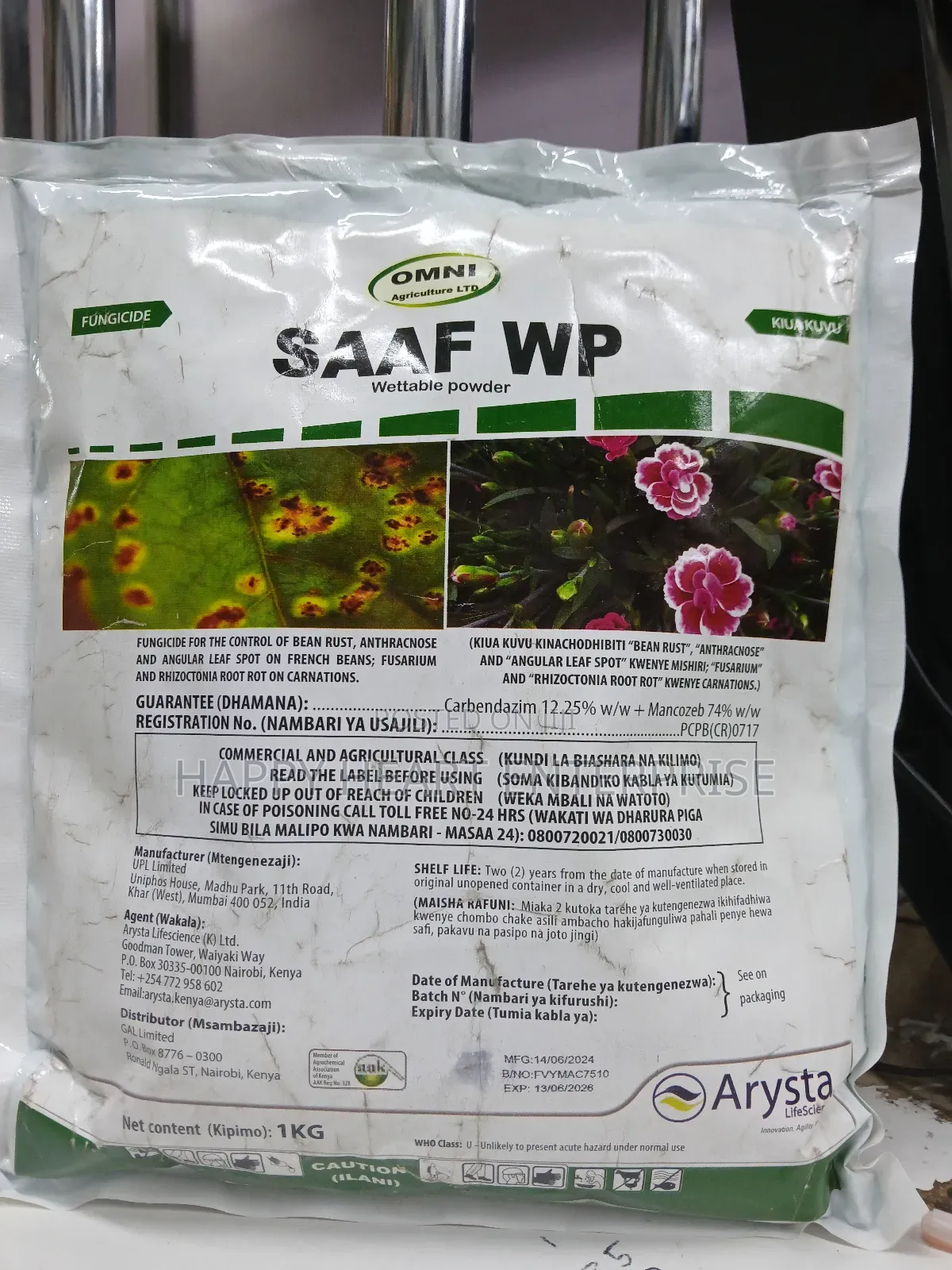 Saaf Wp Fungicide 1kg