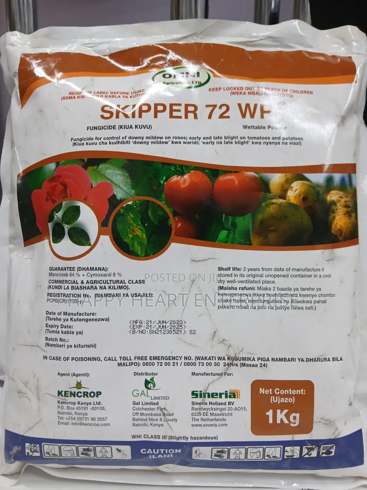 Skipper 72wp Fungicide 1kg