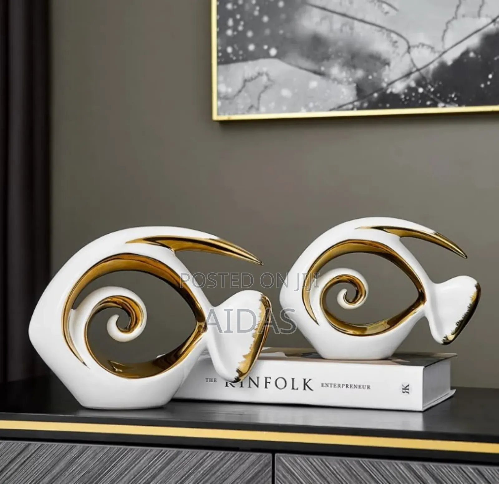 Fish Ceramic for Home and Office Decor