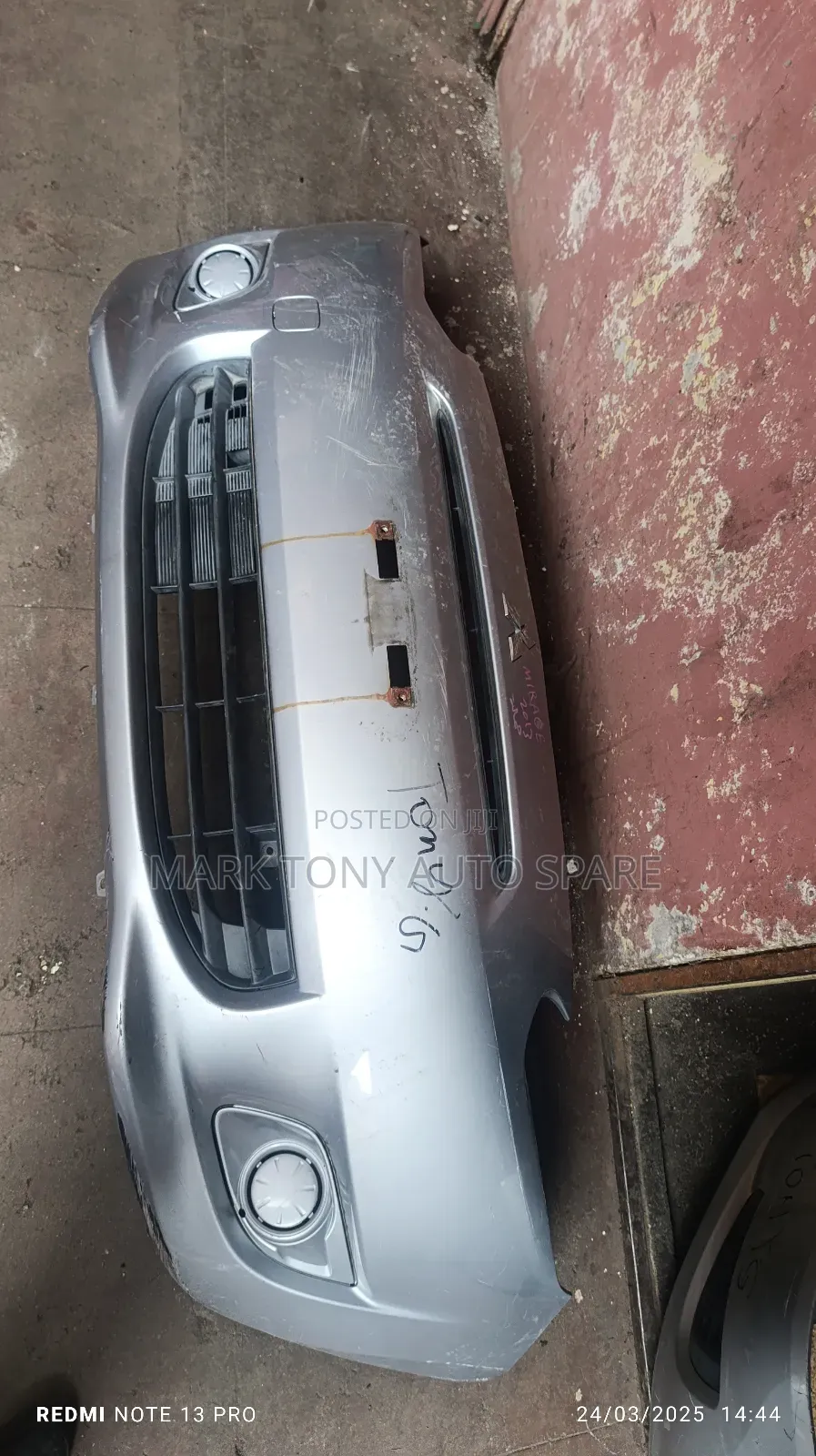 Mistubish Mirage Front Bumper 2012 Clean