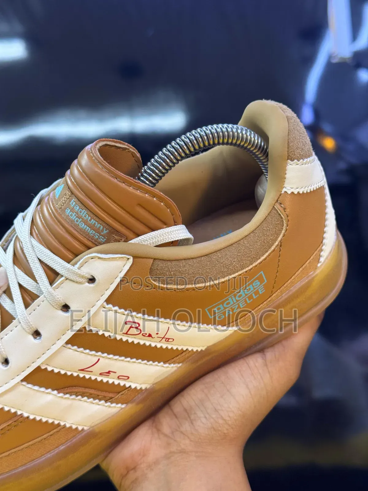The Messi X Bad Bunny X Adidas Gazelle Size 36-45