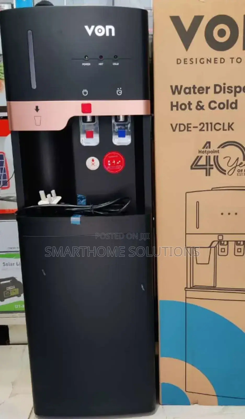 Von Dispenser Hot and Cold + Cup Dispenser Hc-D
