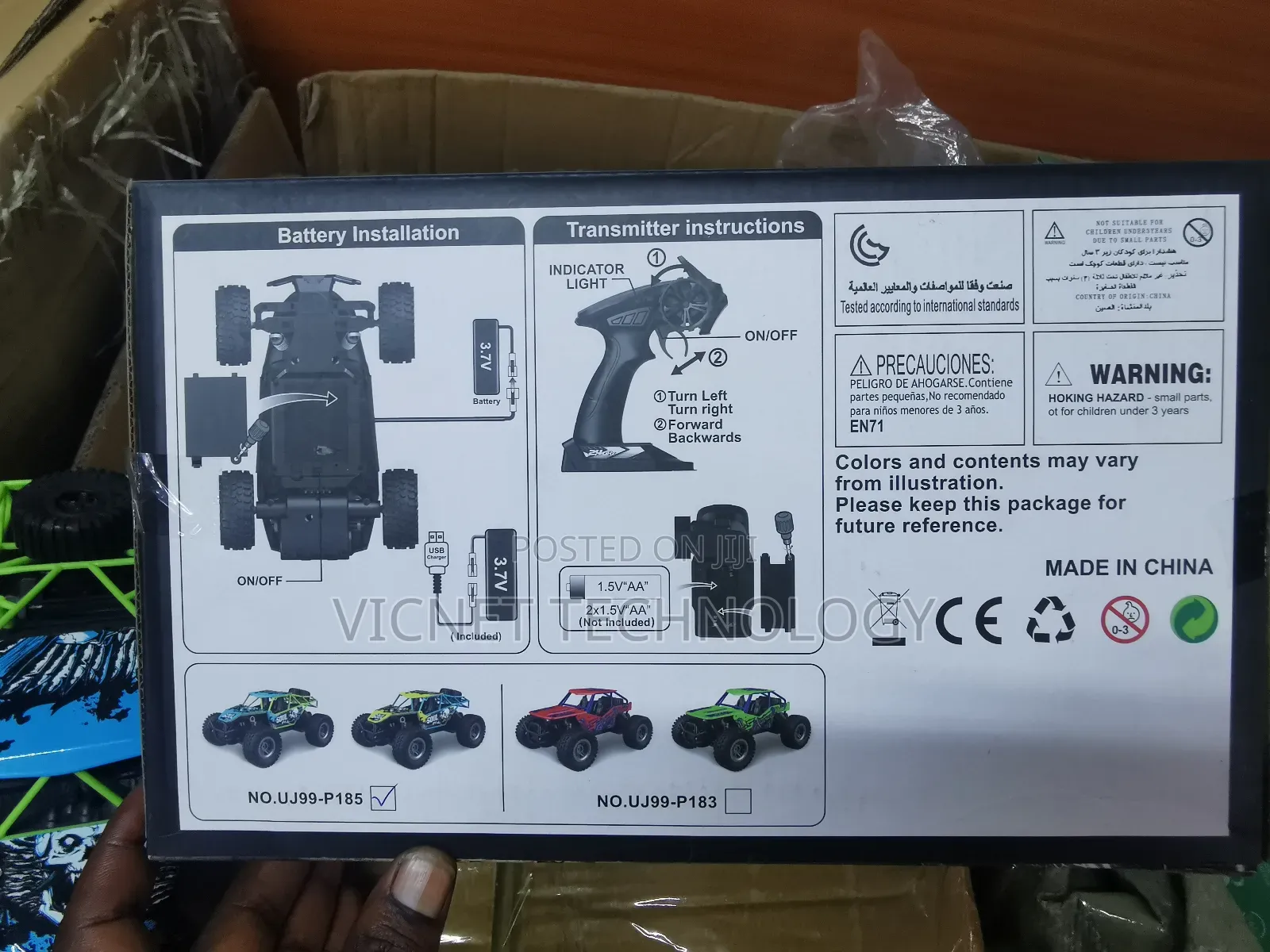 2.4ghz Mountain Climbing Rc Car With Remote Control