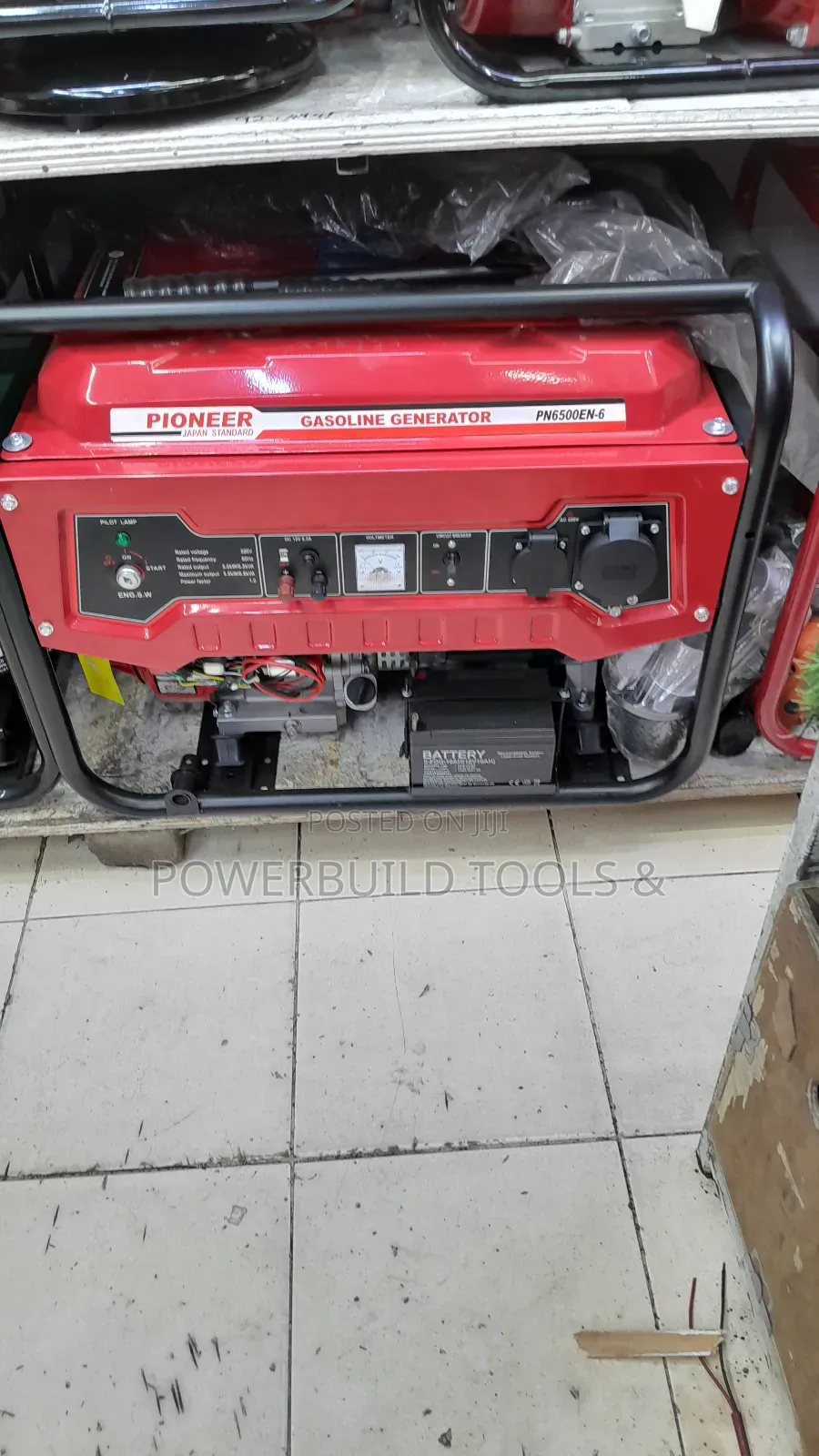 Pioneer 6.5kva Pn6500en-6 Petrol Generator