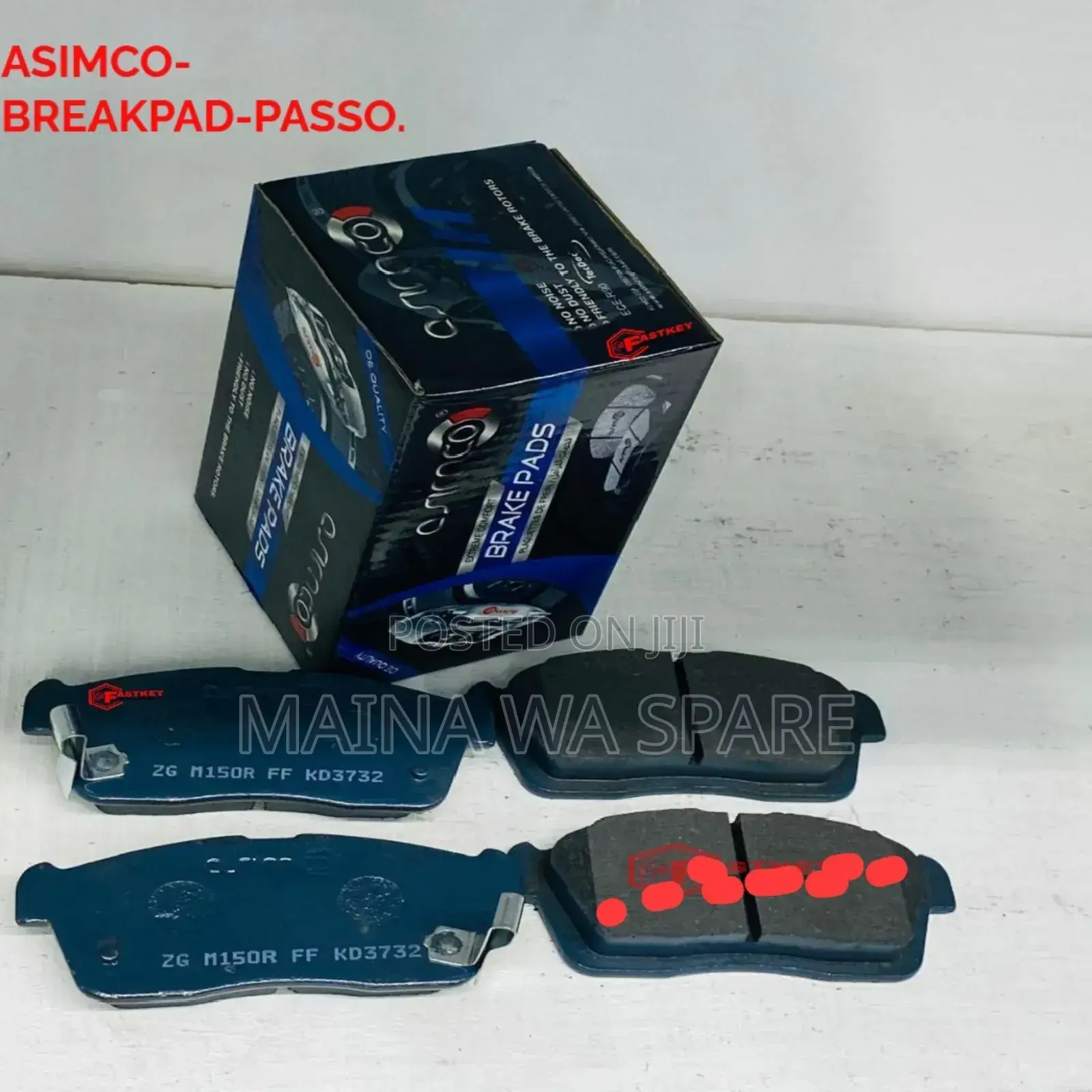 Passo Break Pads Asimco