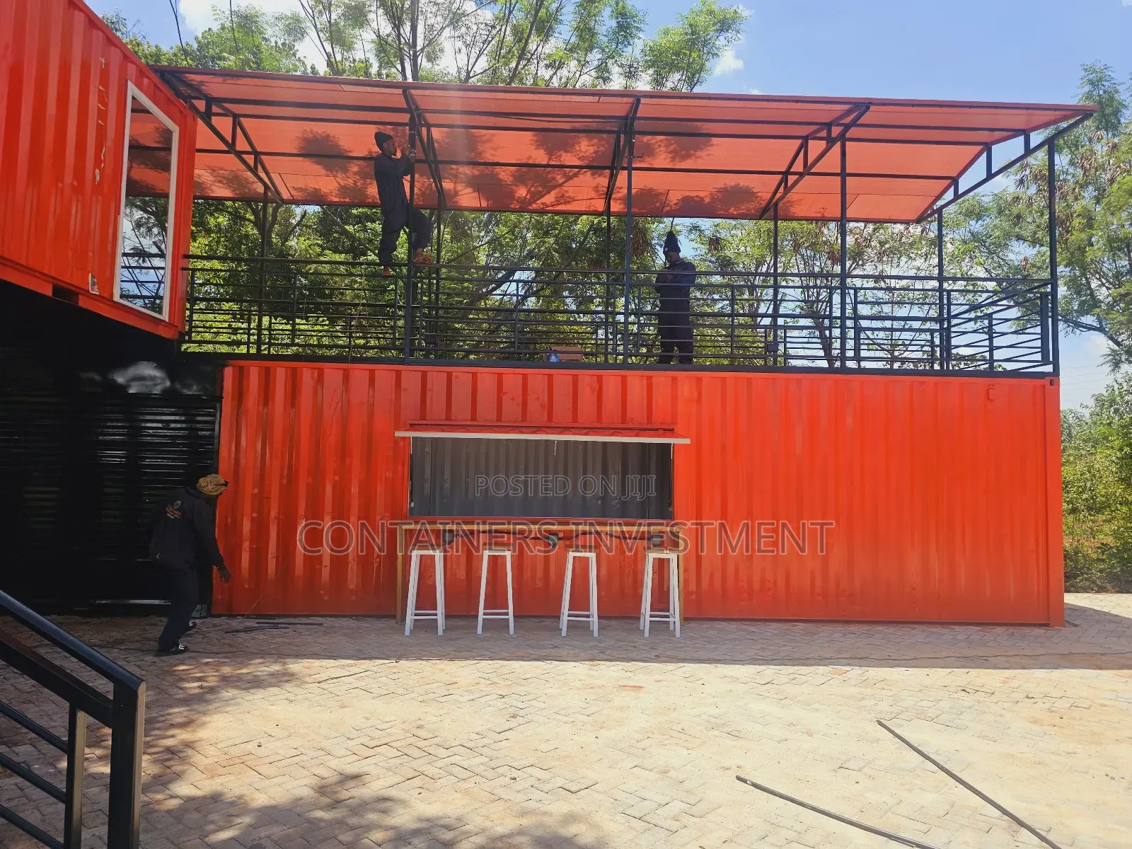Well Finished Container Offices - Container Restaurant