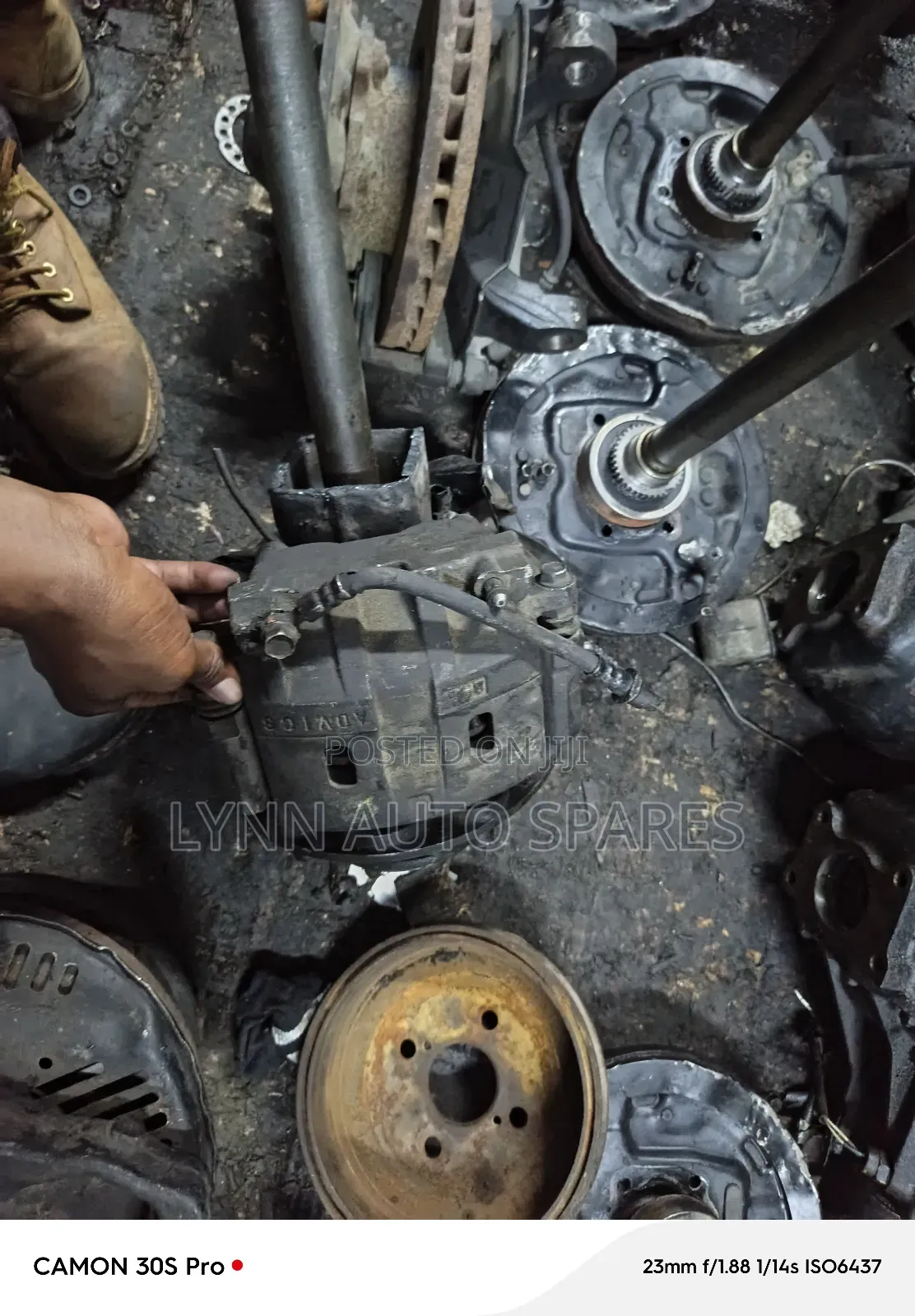 Dyna With Disk Rear Caliper
