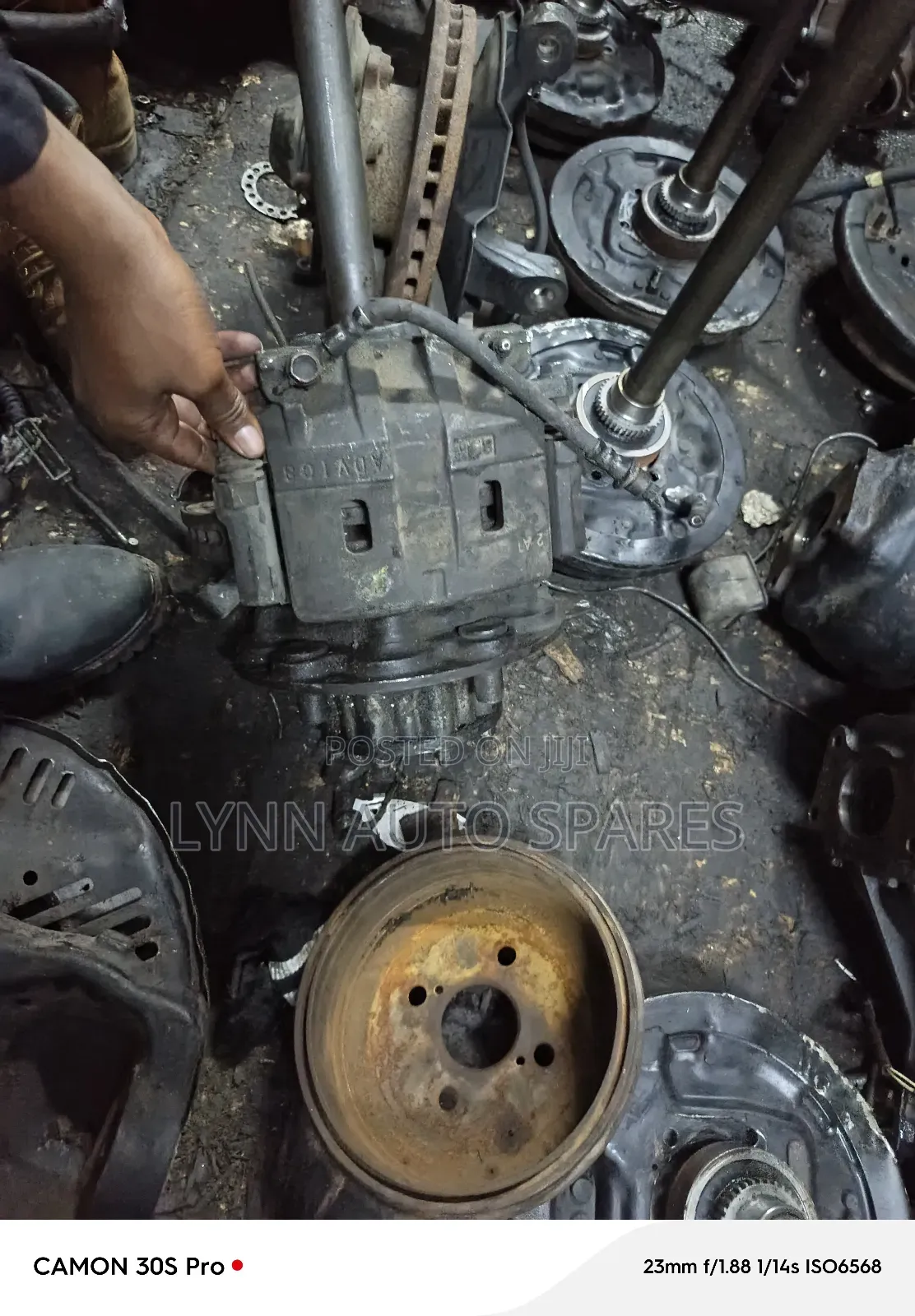 Dyna With Disk Rear Caliper