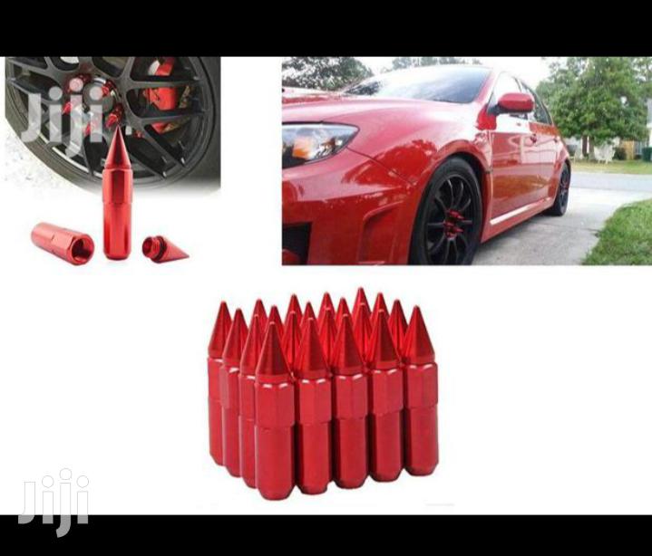 New Car Bullet Nuts, Free Delivery Within Nairobi Town.