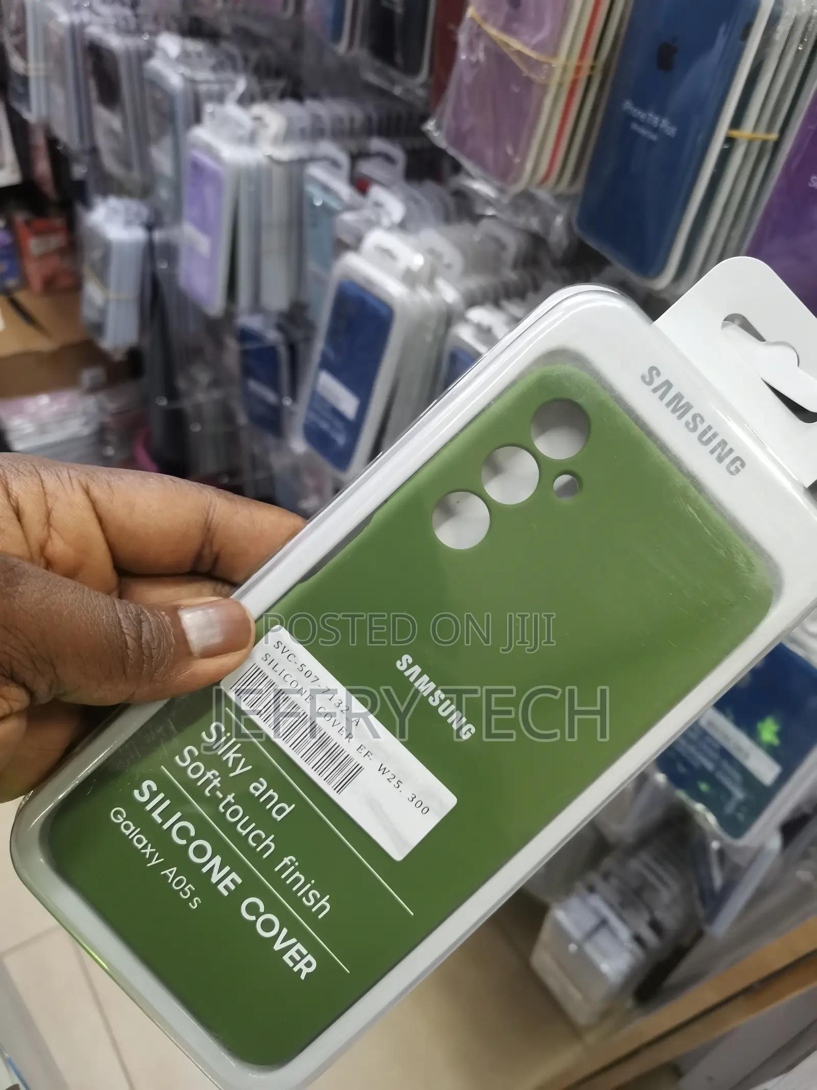 Sucnakp Samsung Galaxy A05/A05s Liquid Silicon Case-Green