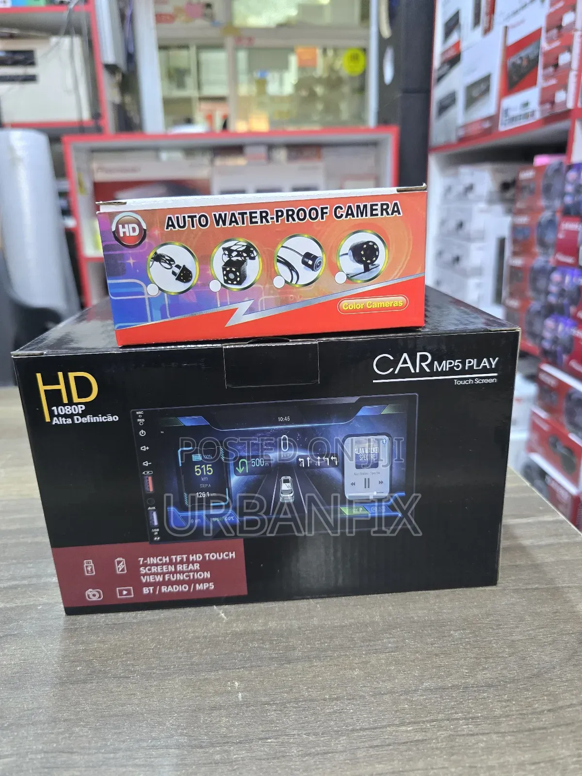 7 Inch Mp5 Bluetooth Car Radio With Free Reverse Camera