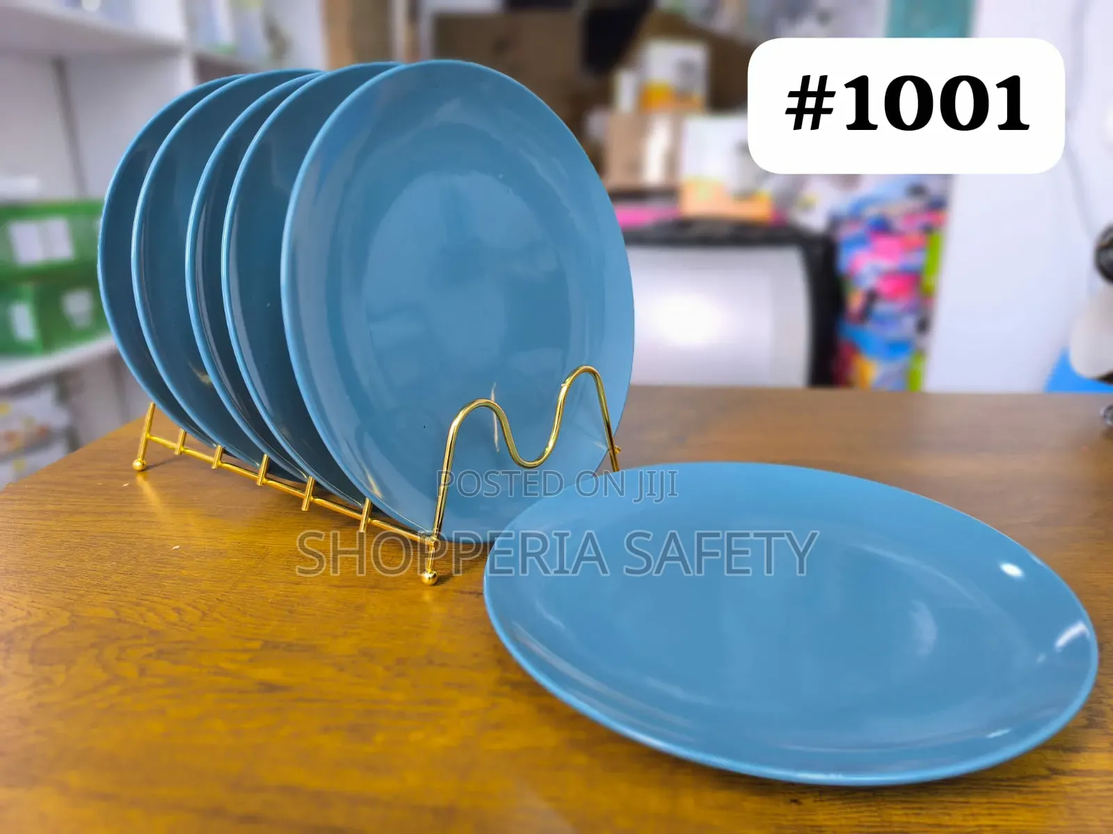 10 Inches Blue Dinner Set