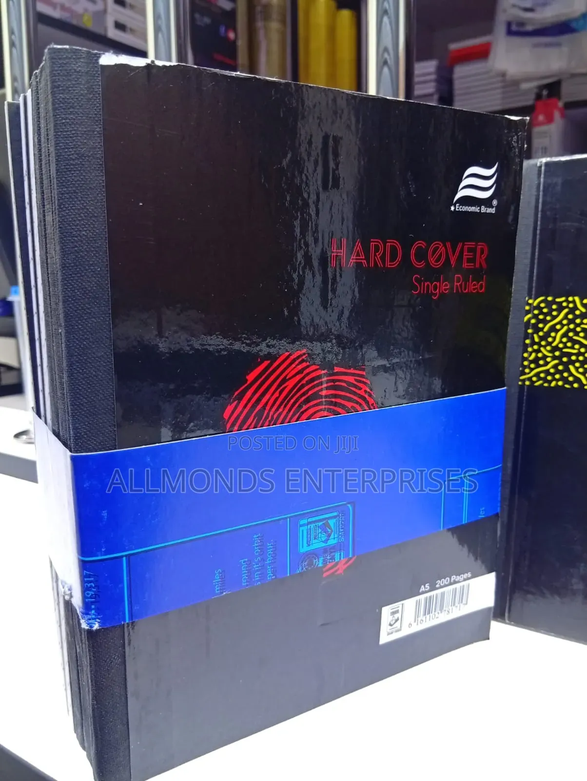 A5 Hard Cover Notebook 200pages- Economics