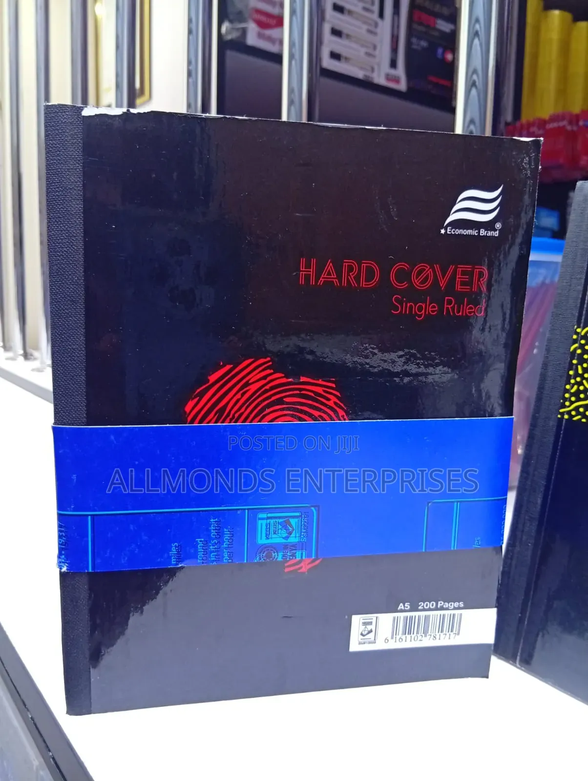 A5 Hard Cover Notebook 200pages- Economics