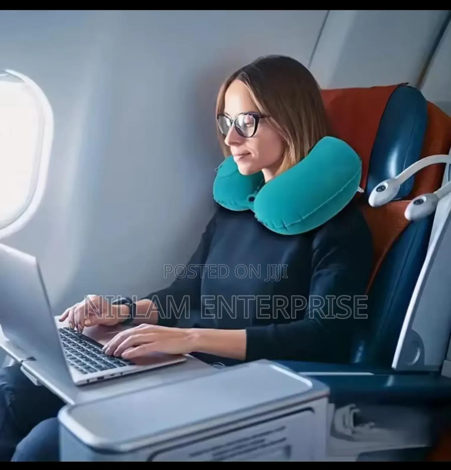 Inflatable Travel Neck Pillow