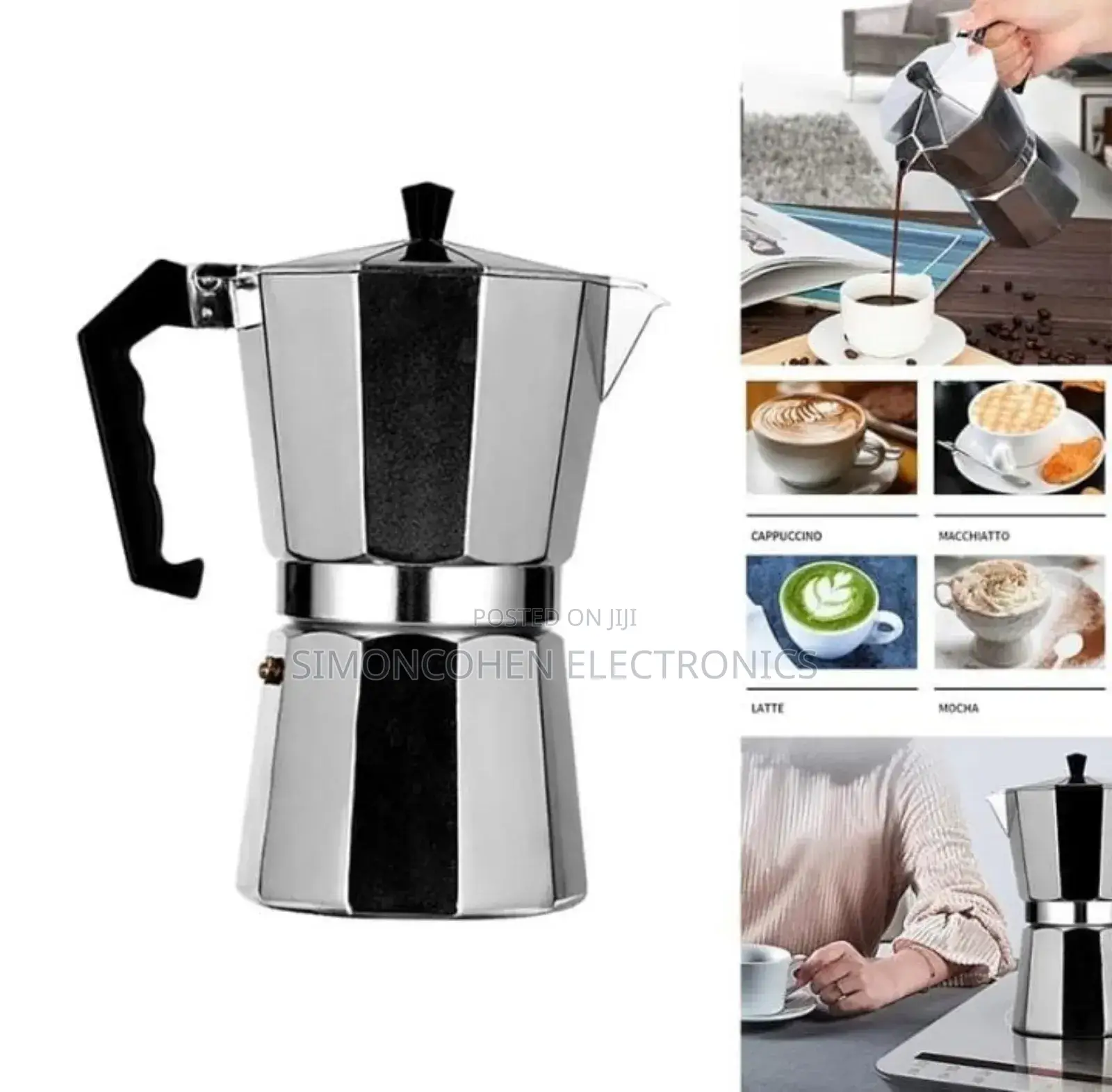 Aluminium Coffee Maker