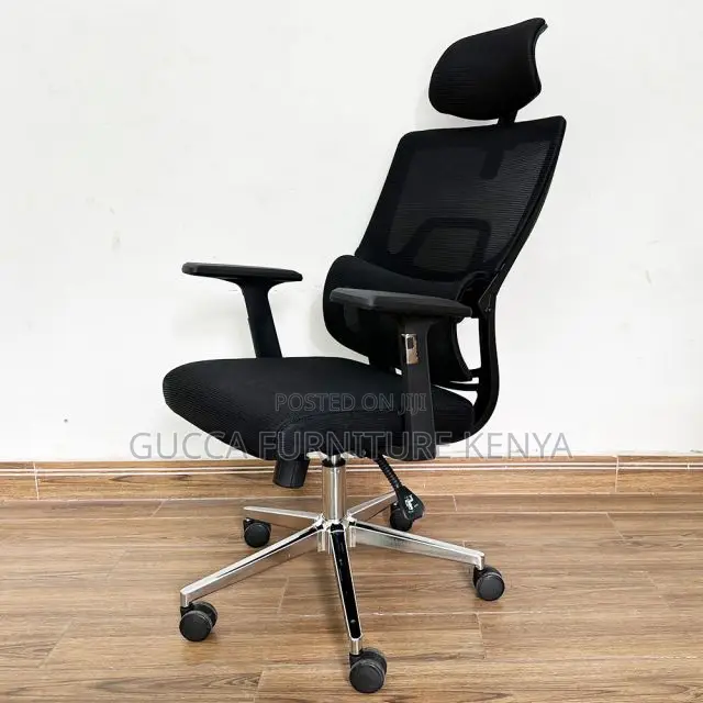 Office Chairs: Mesh Chair With Anti-Fatigue Spine Support