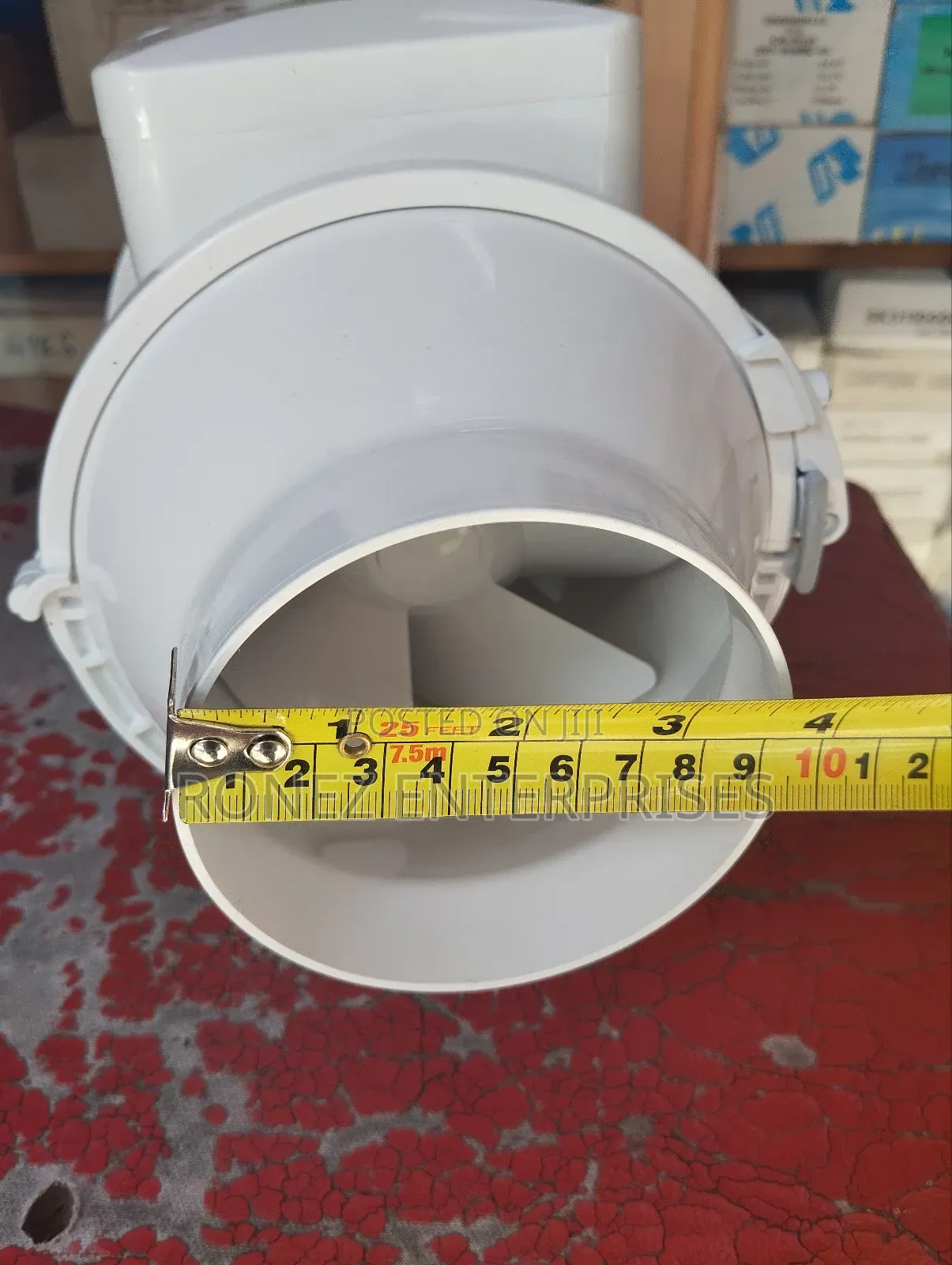 In Line Mixed Flow Fan Tt 100