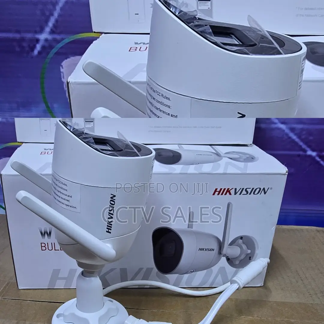Wireless/Wifi Hikvision 4mp Outdoor Camera -Two Way Audio