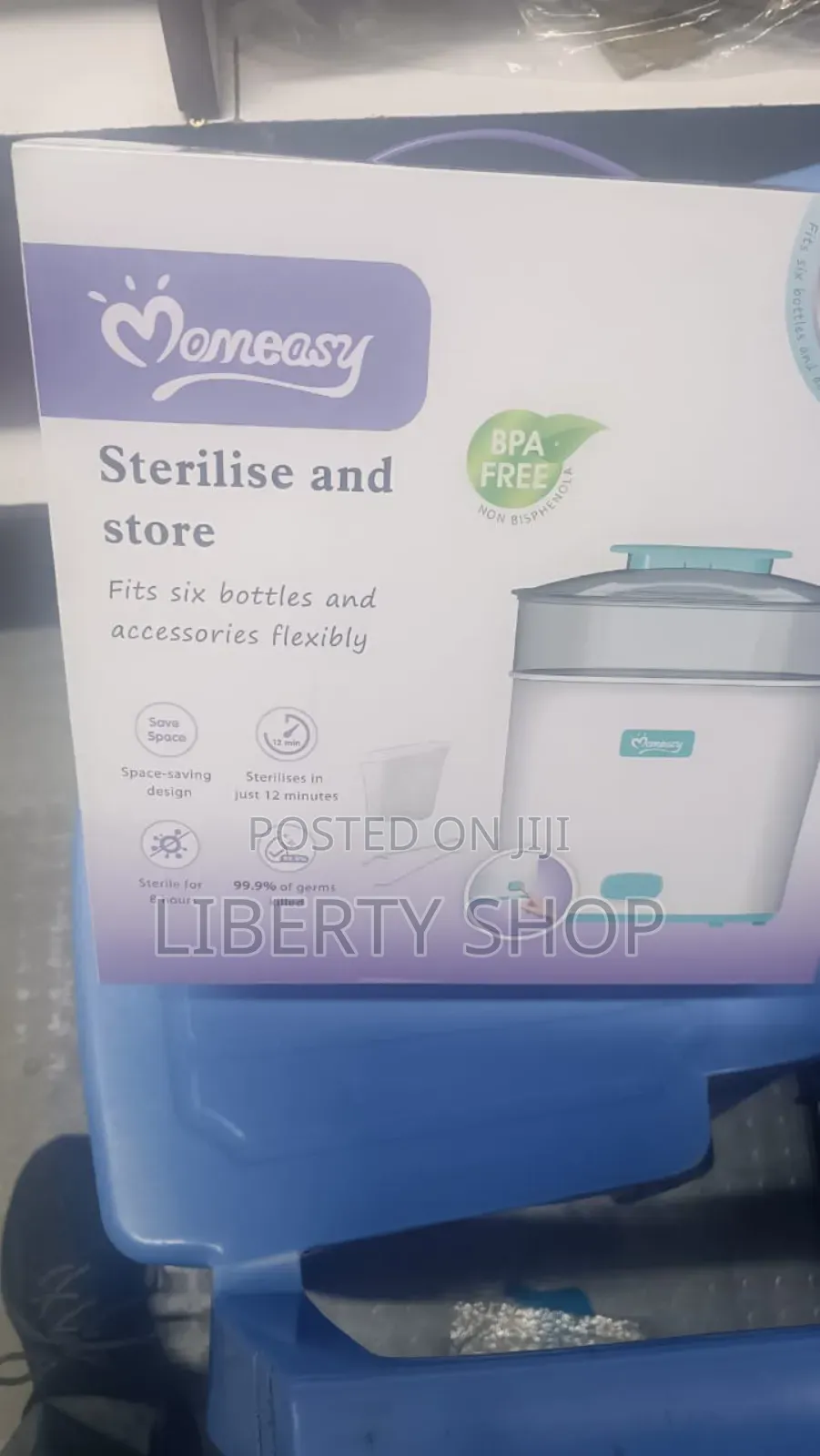 Mom Easy Electric Steriliser and Store