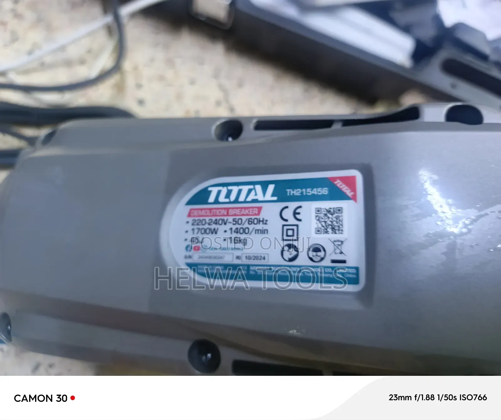 Demolition Jack Hammer Drill