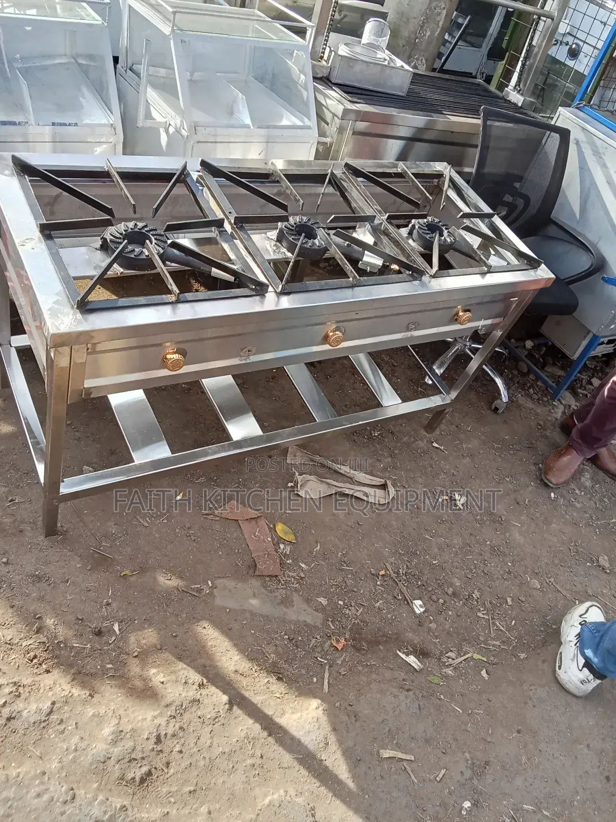 Heavy Metal Cooker 3 Burner