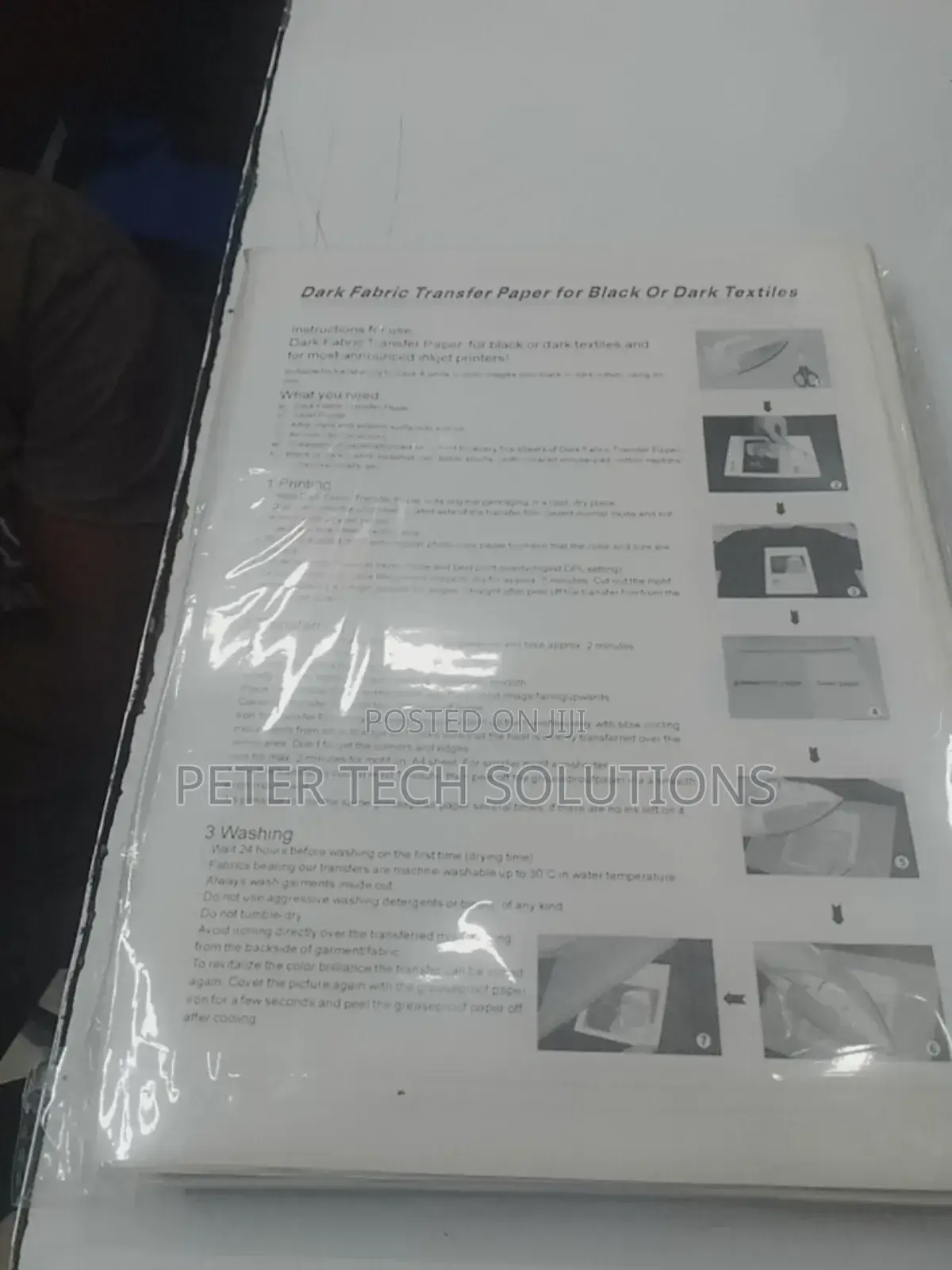 Dark Transfer Paper 100 Pieces