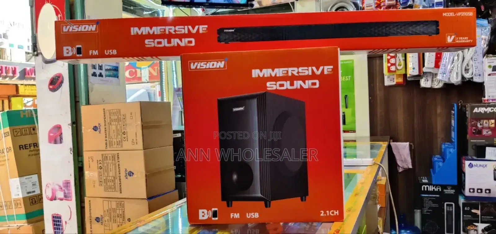 New Arrival Vision Soundbar*
*Vp2110sb-