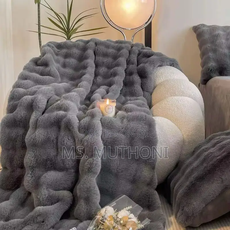 Soft Bubble Winter Throw Blanket (180*200)