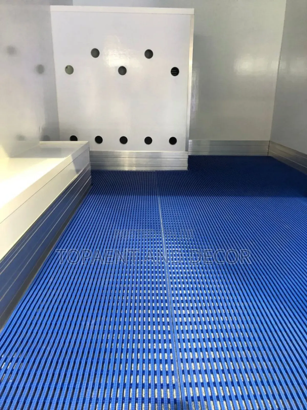 Blue Durable Perforated Antislip