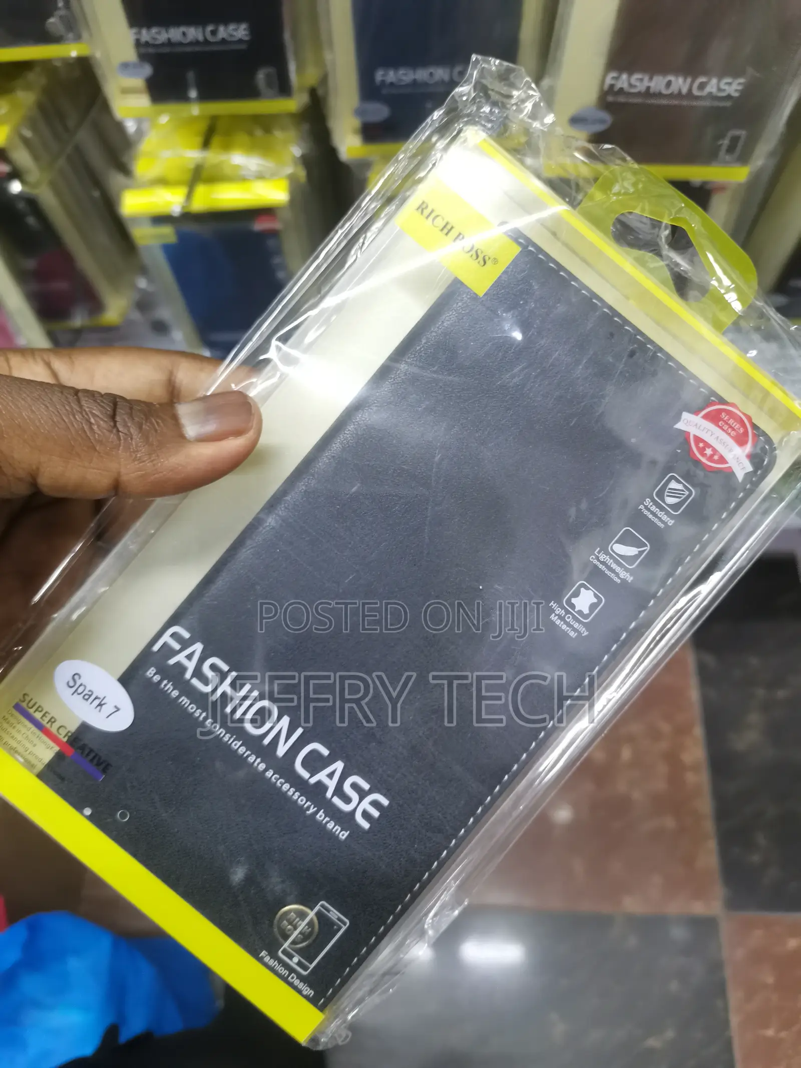 Guangdong Richboss Flip Leather Case for Tecno Spark 7