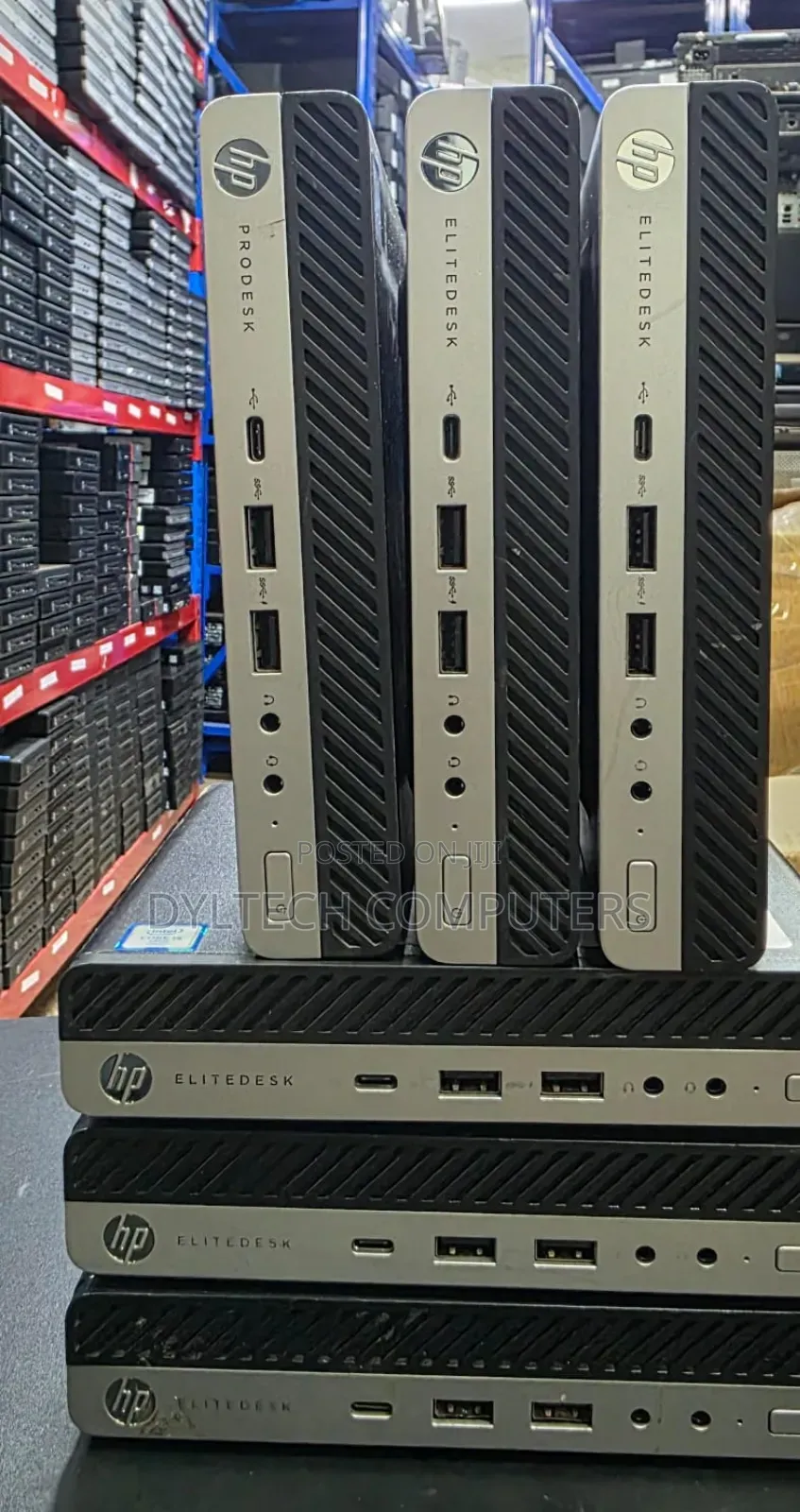 Desktop Computer HP ProDesk 600 G3 8GB Intel Core I5 SSD 256GB