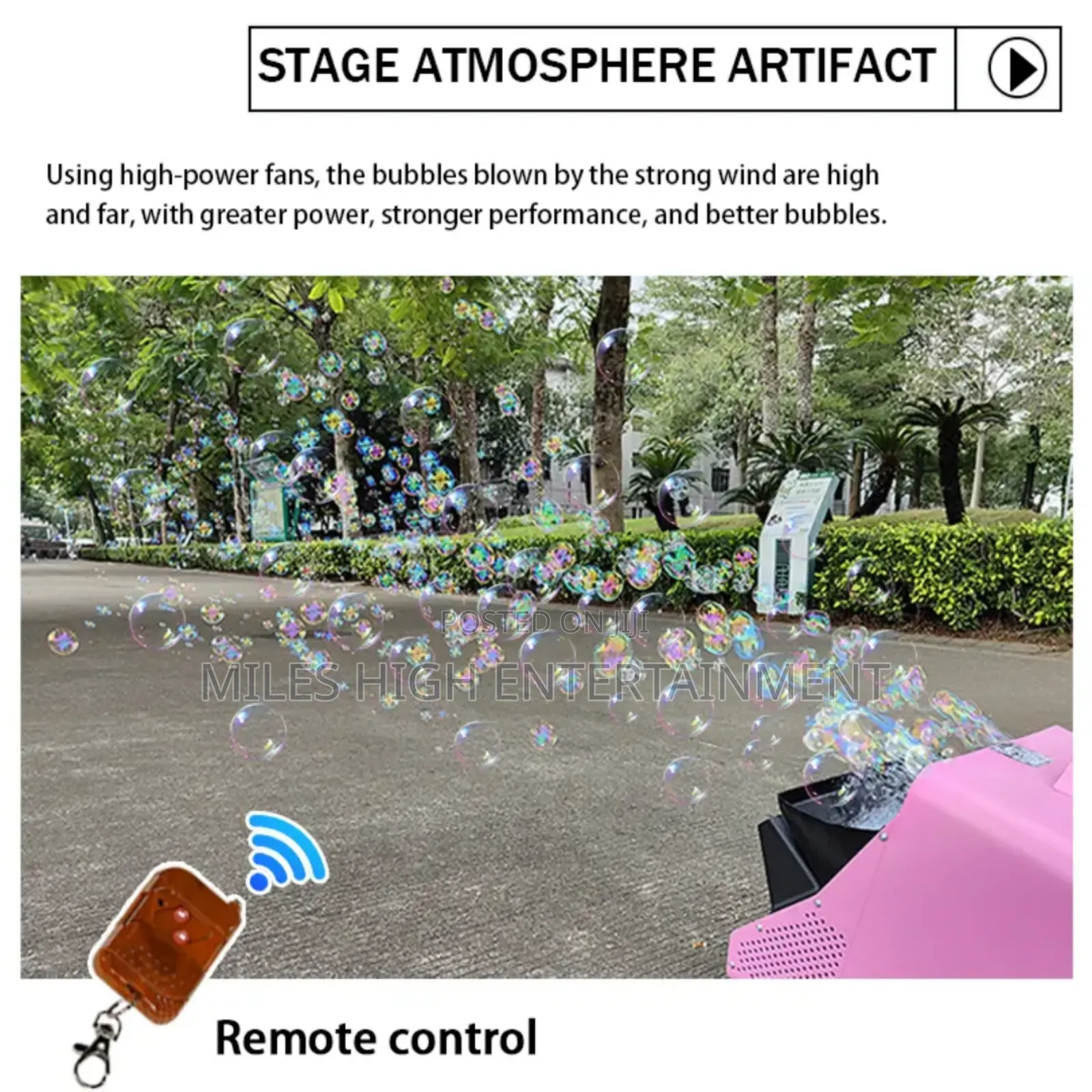 Bubble Machine for Hire
