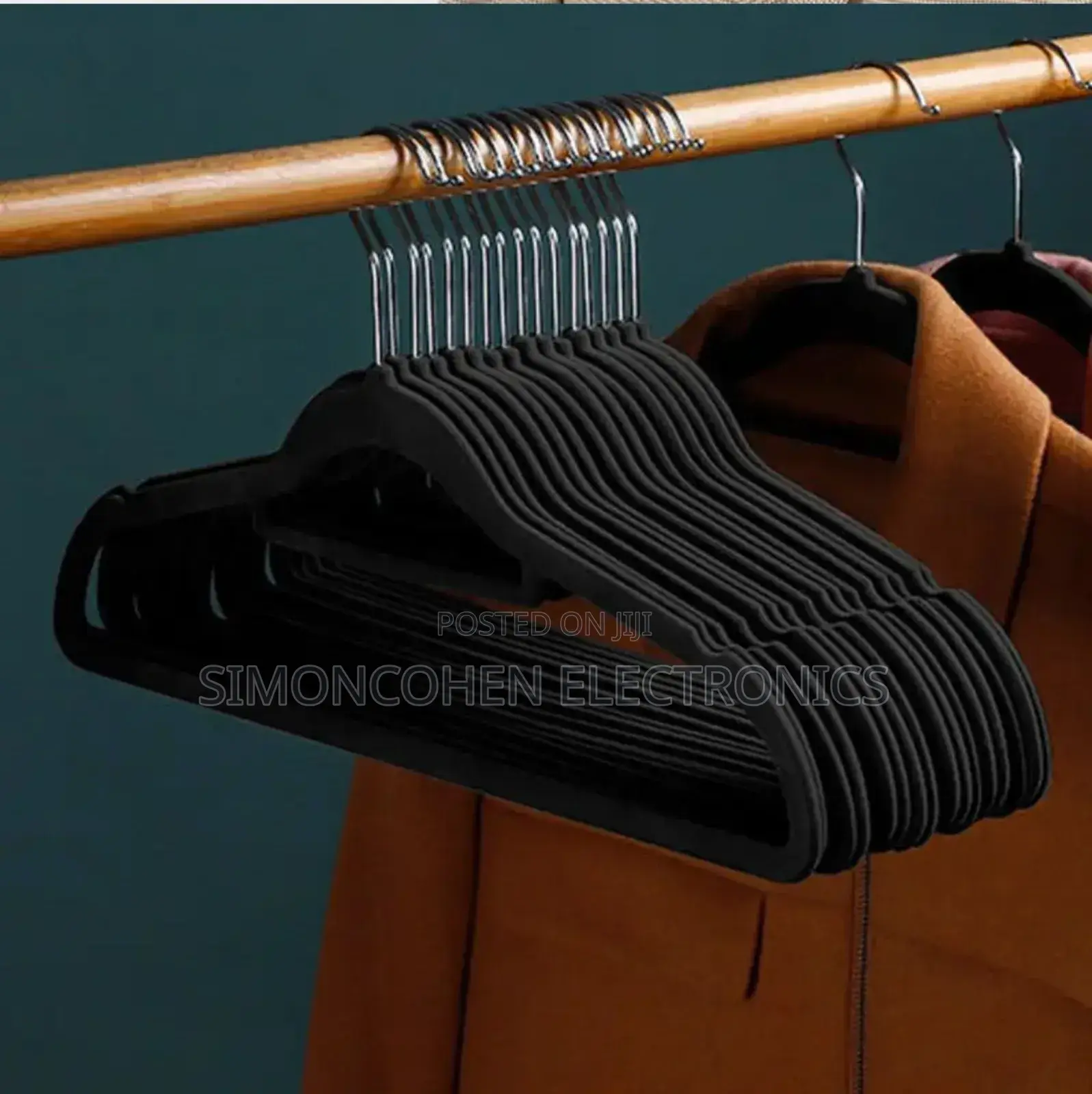10pcs Velvet Non Slip Hangers