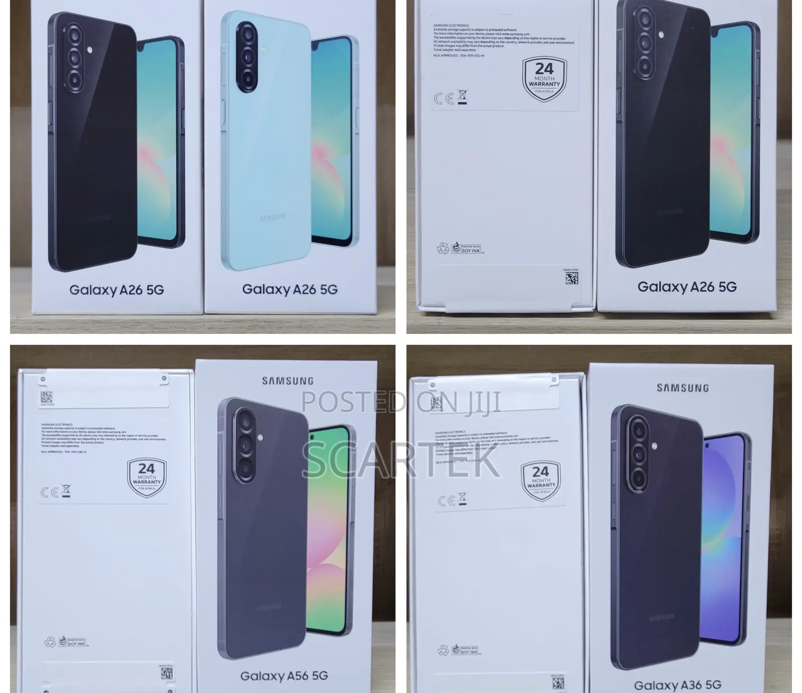 New Samsung Galaxy A26 128 GB Black