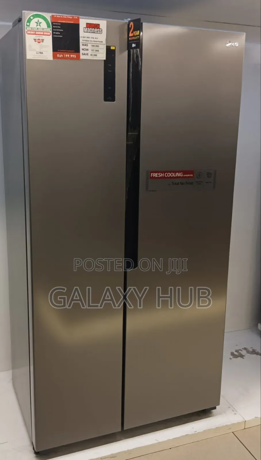 519 Litres Lg Side By Side Refrigerator