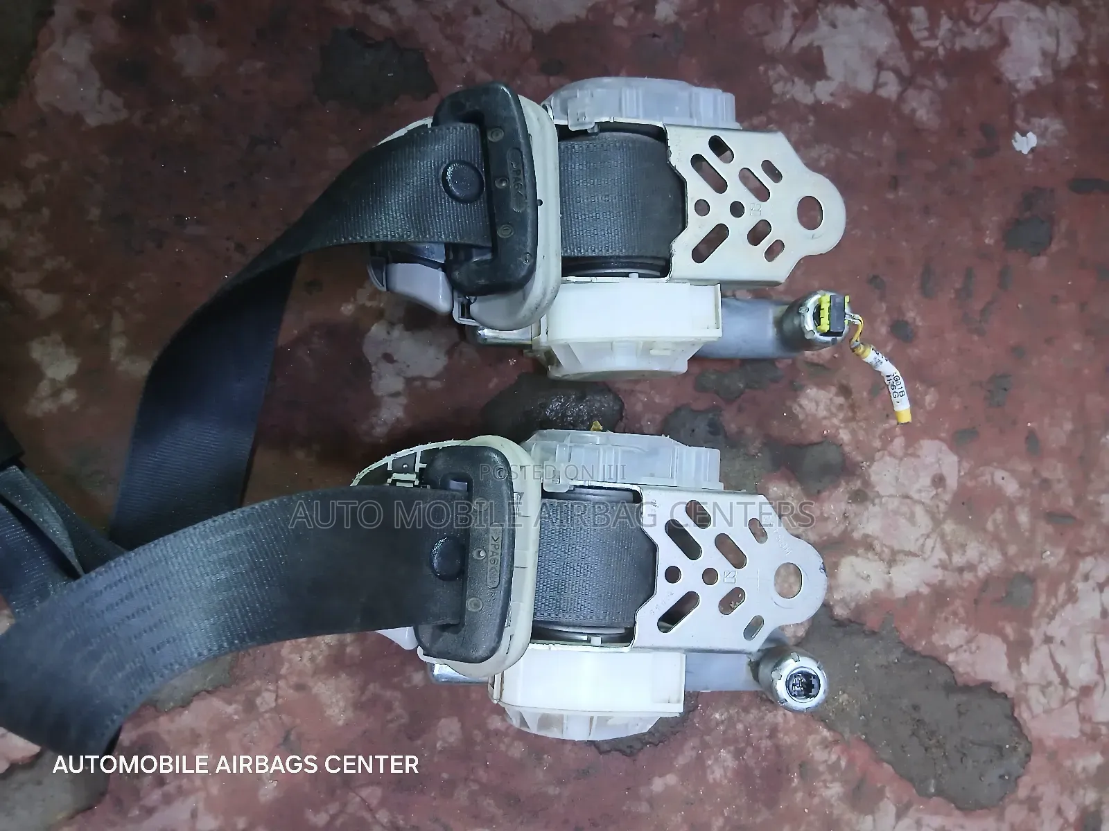 Toyota Isis Seatbelts