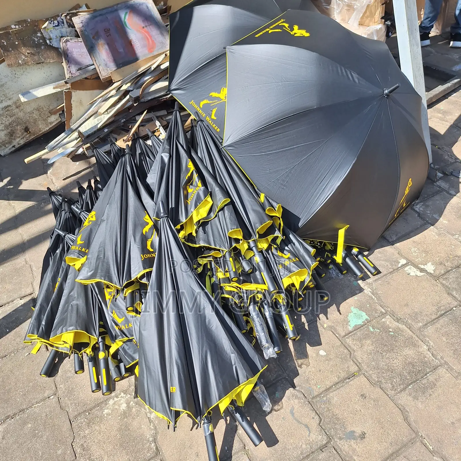 Black Umbrellas