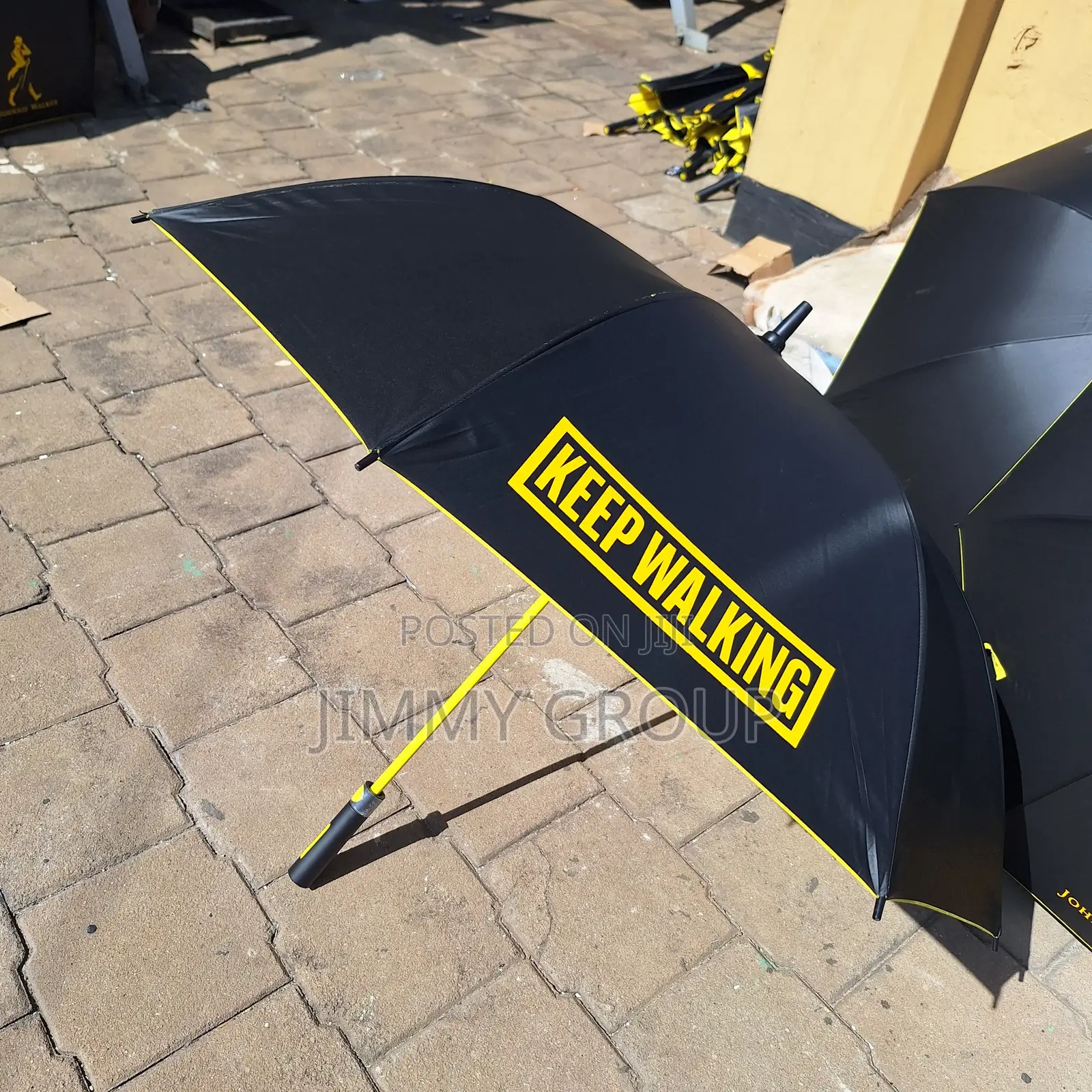 Black Umbrellas