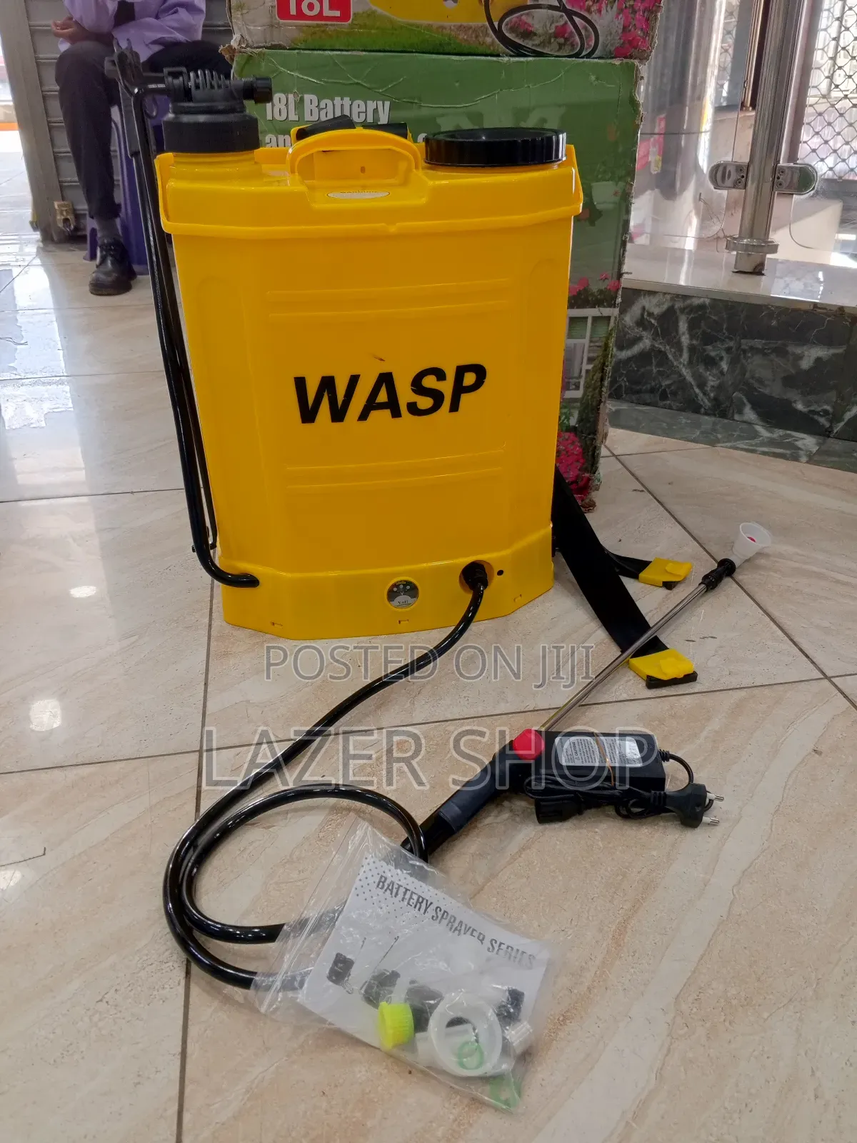 2in1 Rechargeable Knapsack Farm Sprayer , Inbuilt Battery
