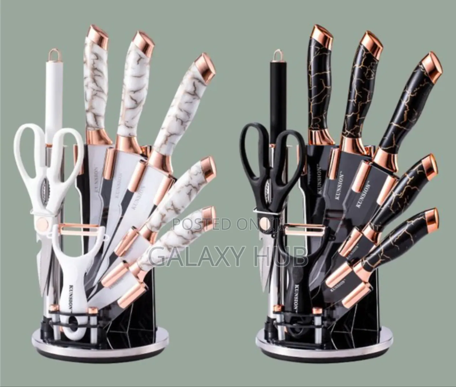 Marble Knife Set