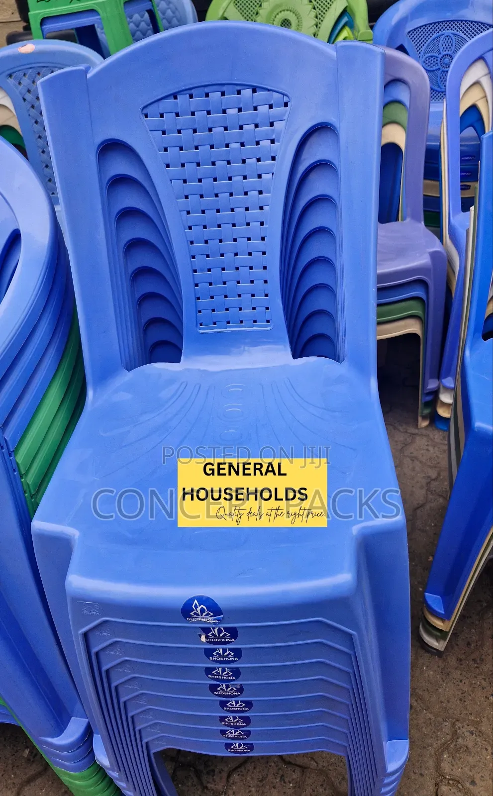 Church / Event Chairs. Armless Assorted.