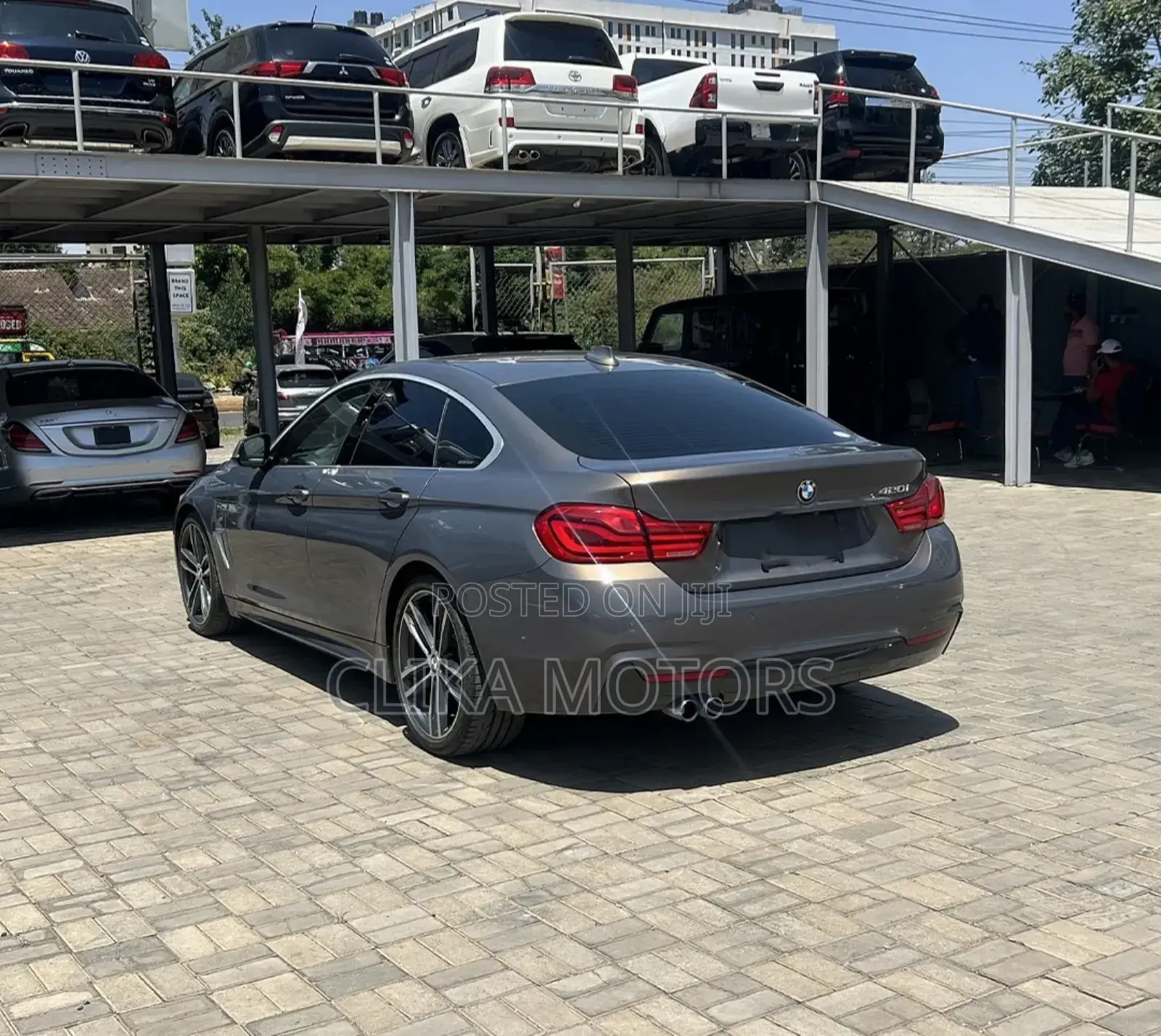 BMW 4 Series 420i RWD 2017 Gray